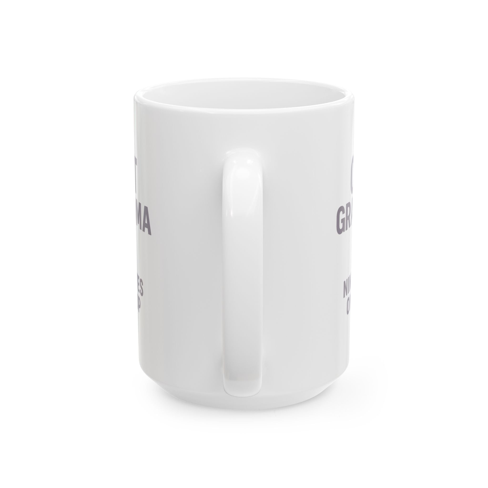 Cat Grandma Nine Lives One Cup Coffee Mug | Cat Lover Gift | Ceramic Mug