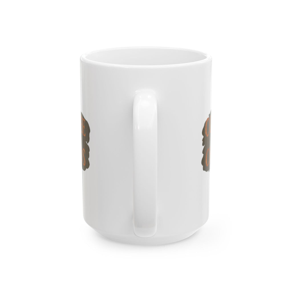 Fueled By Coffee Powered By Chaos Coffee Mug | Funny Gift | Ceramic Mug