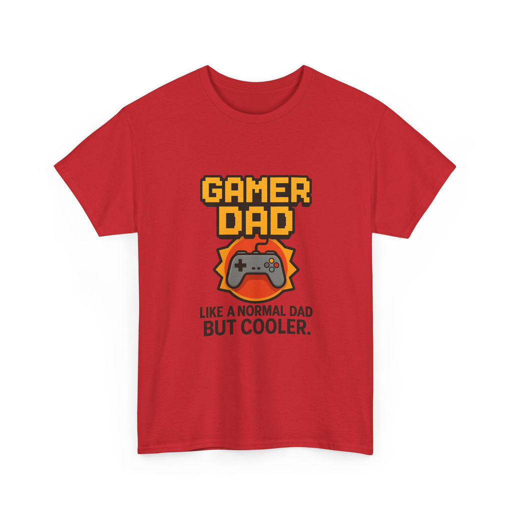 Gamer Dad Like A Normal Dad But Cooler T-Shirt | Gift for Dad | Graphic Tee