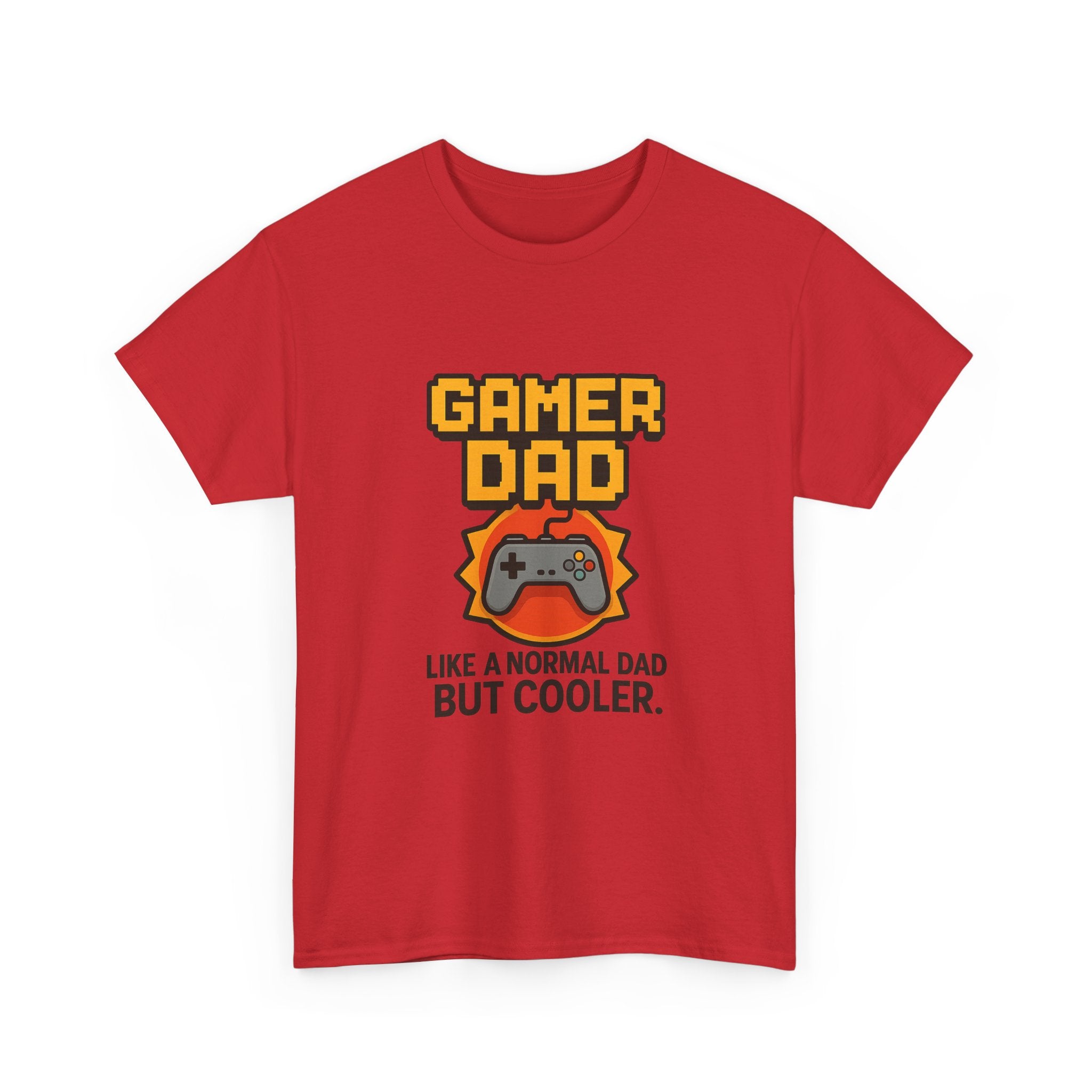 Gamer Dad Like A Normal Dad But Cooler T-Shirt | Gift for Dad | Graphic Tee