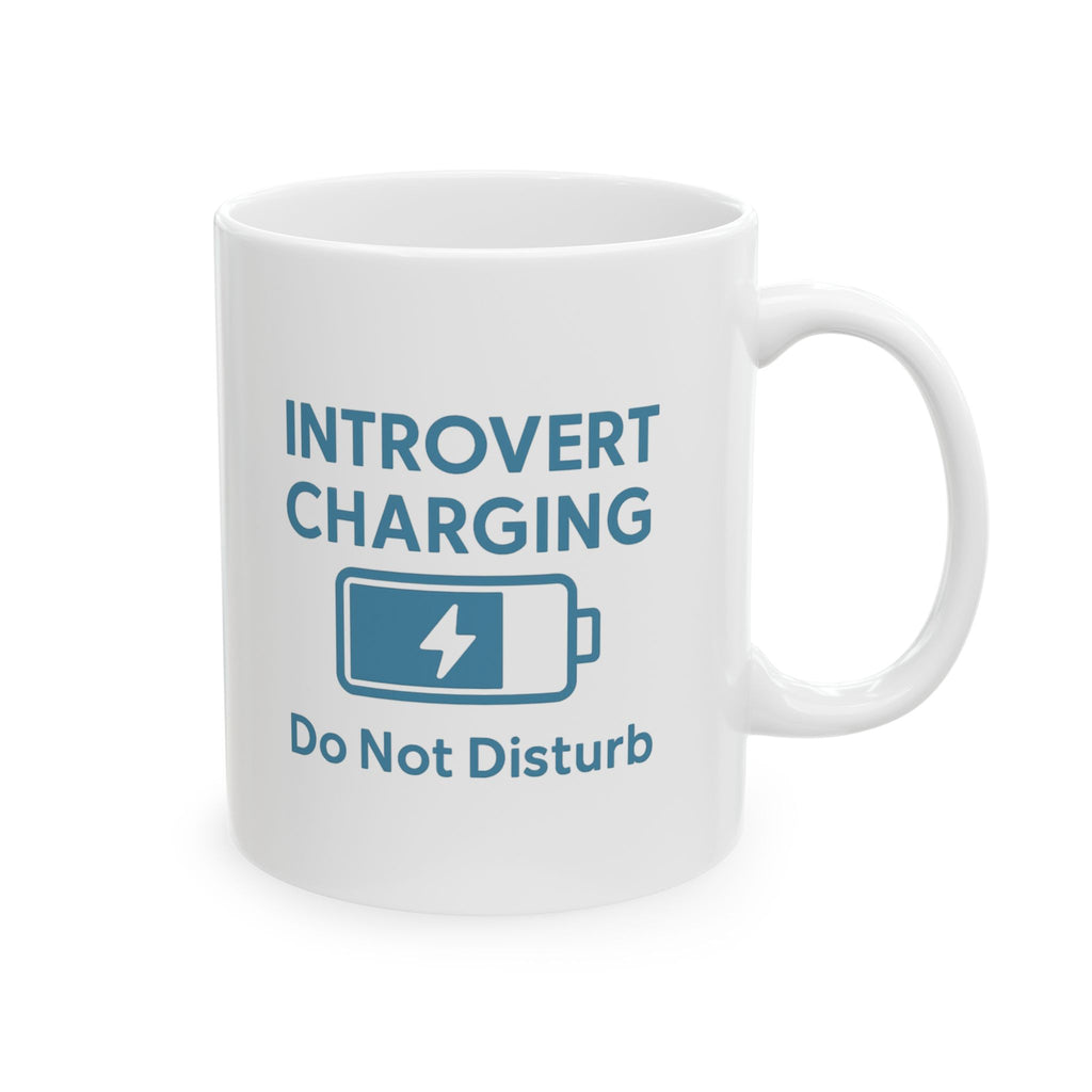 Introvert Charging Please Do Not Disturb Ceramic Mug