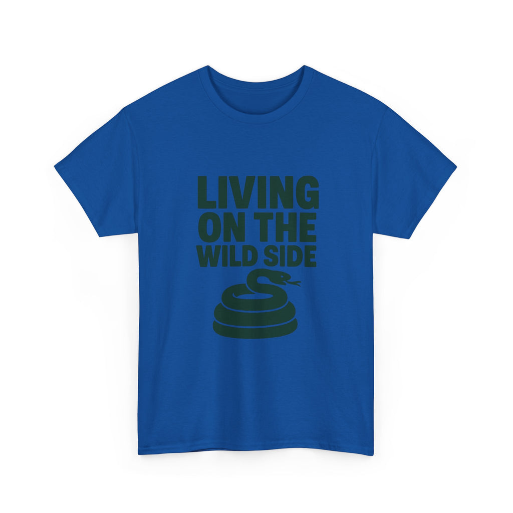 Snake Keeper Living On The Wild Side T-Shirt | Unique Gift | Graphic Tee
