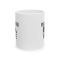 Firefighter Wife Thin Red Line Coffee Mug | Unique Gift | Ceramic Mug