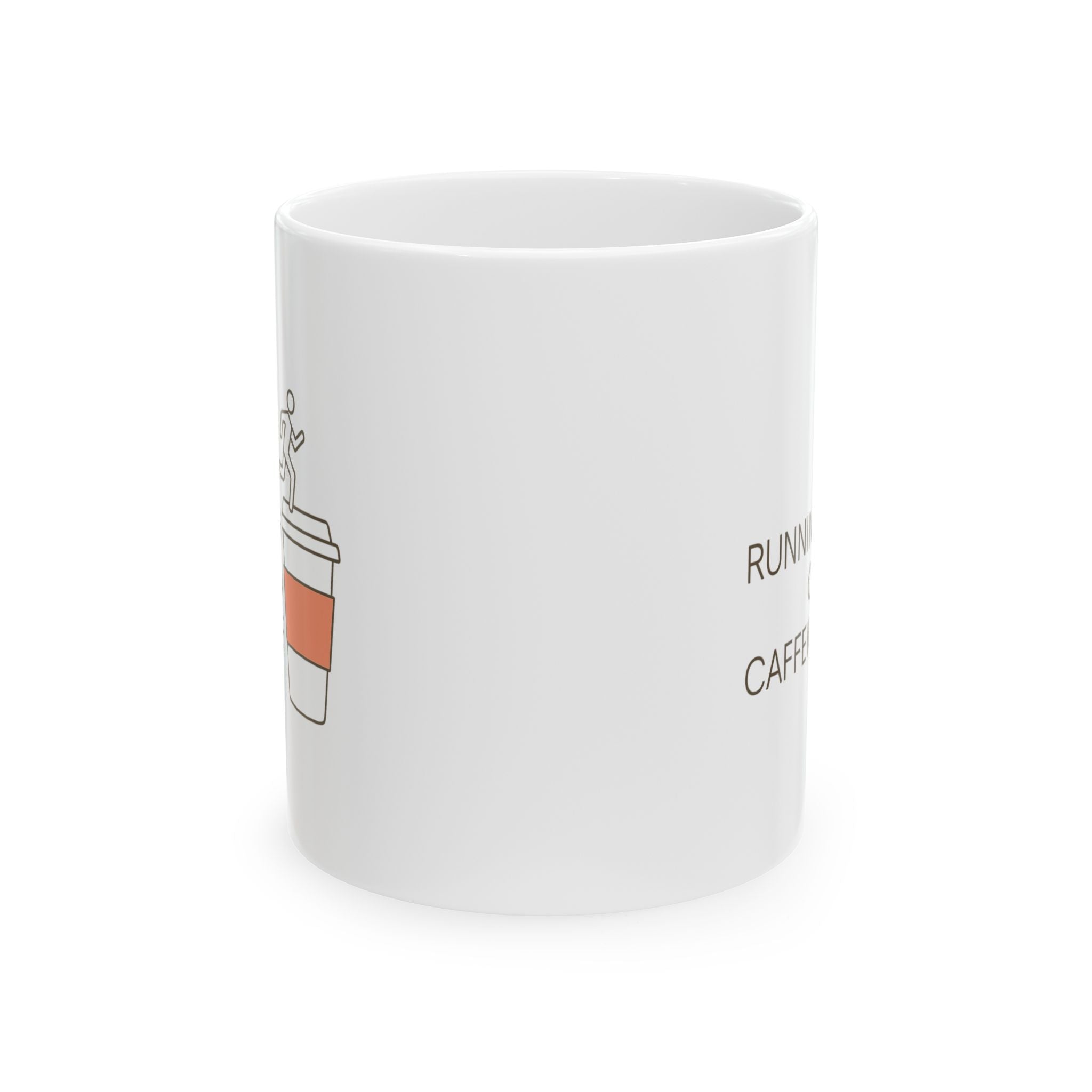 Fueled By Caffeine What Is Sleep Coffee Mug | Funny Caffeine Gift | Ceramic Mug