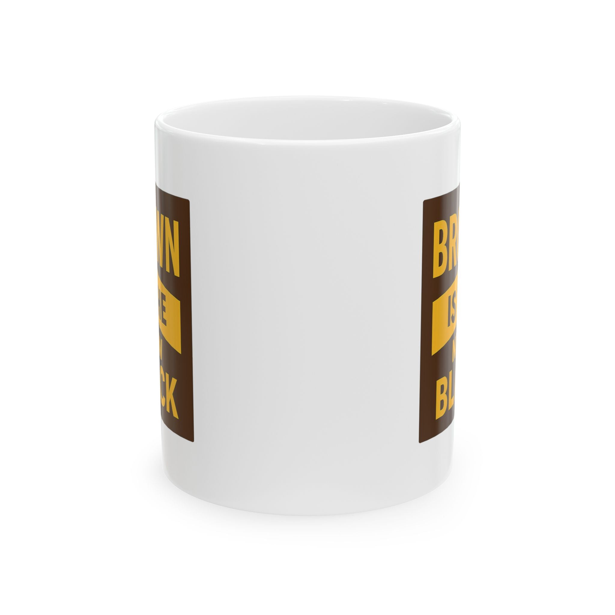 UPS Driver Brown Is The New Black Coffee Mug | Unique Gift | Ceramic Mug