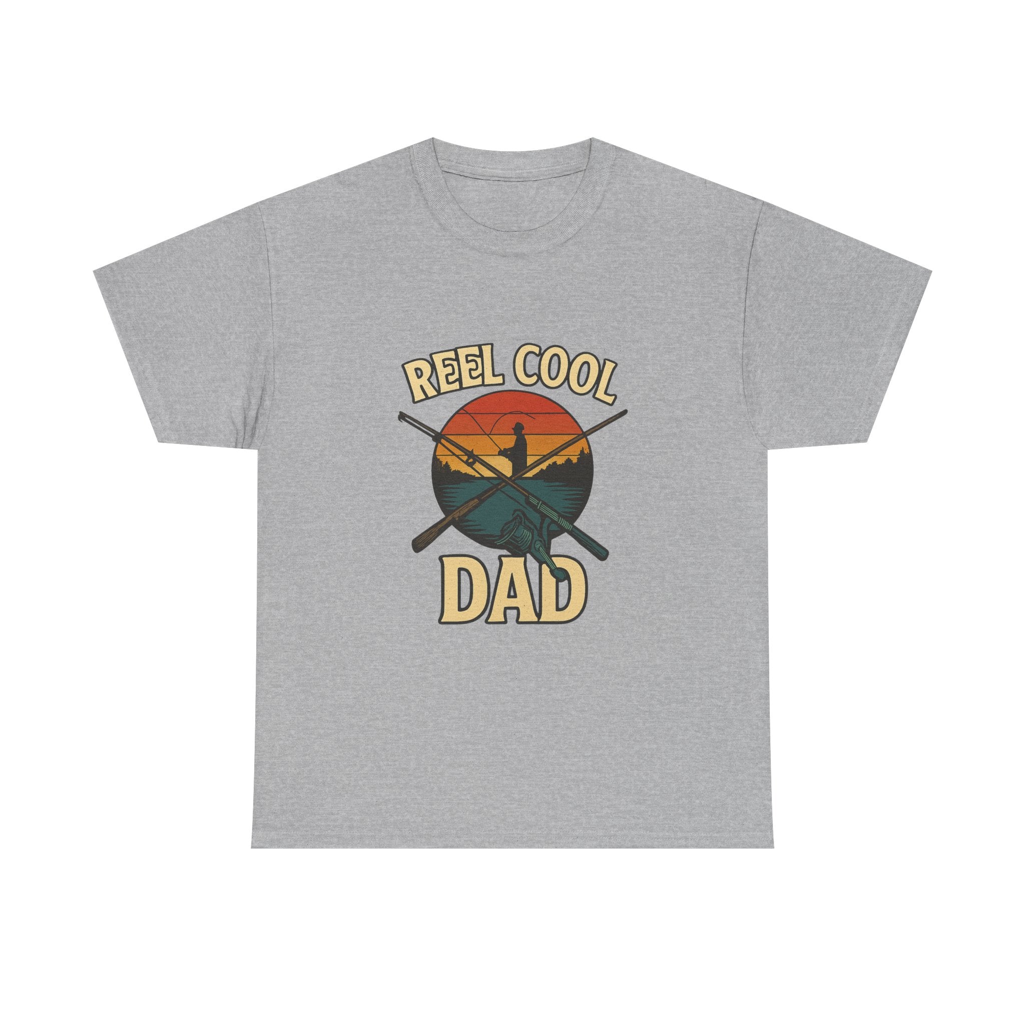 Reel Cool Dad Fishing Father T-Shirt | Gift for Dad | Graphic Tee