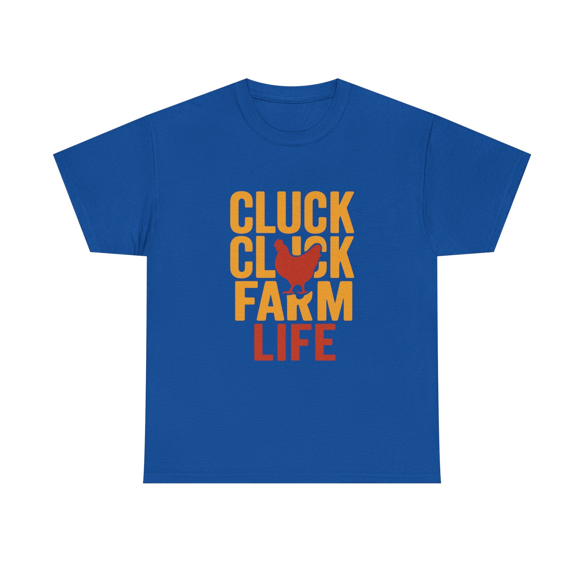 Chicken Lady Cluck Cluck Farm Life T-Shirt | Unique Gift | Graphic Tee
