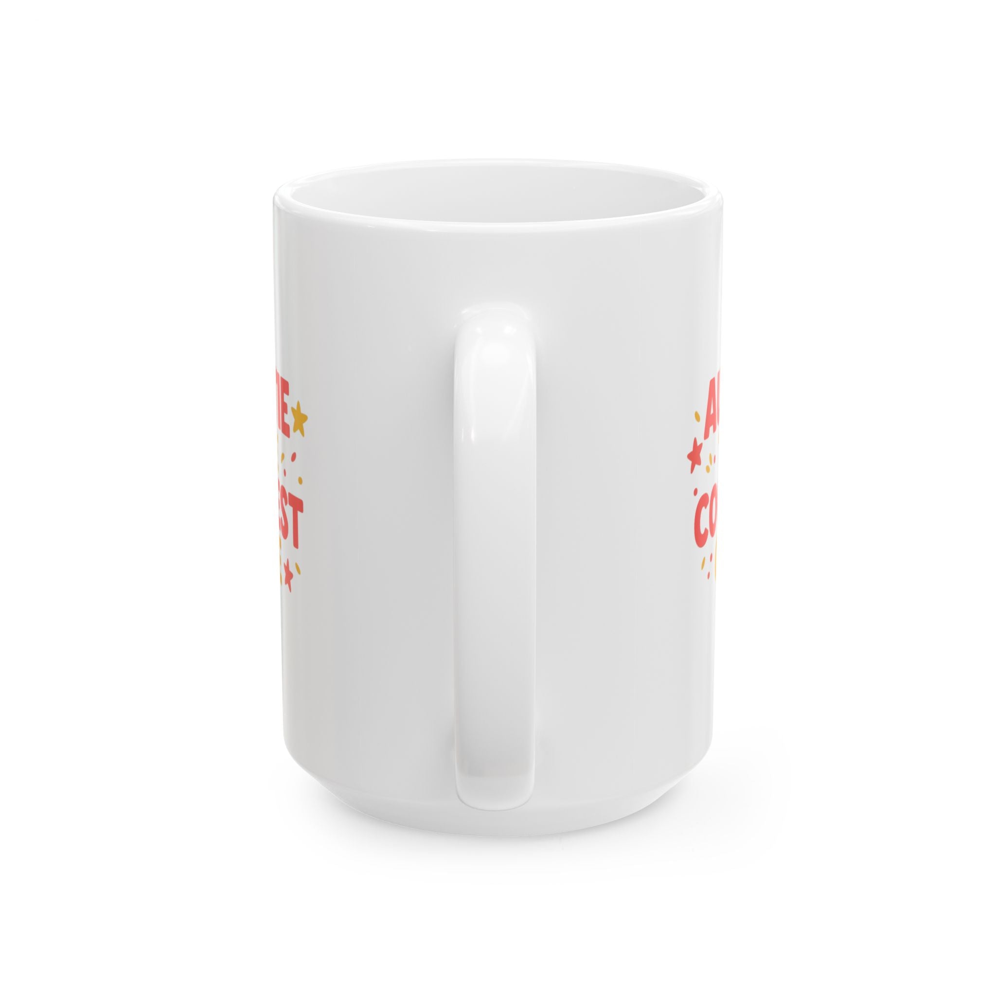 Auntie The Coolest One In The Family Coffee Mug | Unique Gift | Ceramic Mug