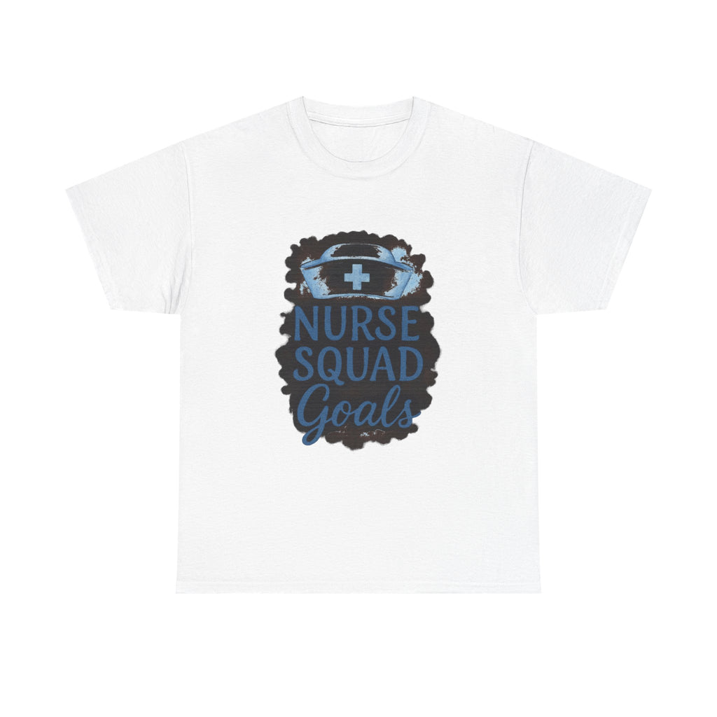 Nurse Squad Powered By Coffee T-Shirt | Nurse Team Humor | Graphic Tee