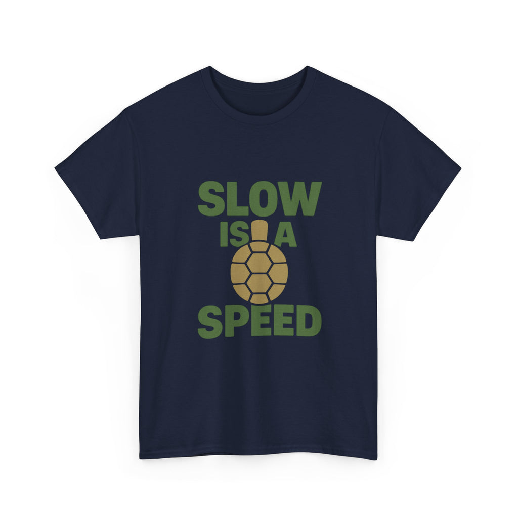 Turtle Dad Slow Is A Speed T-Shirt | Gift for Dad | Graphic Tee