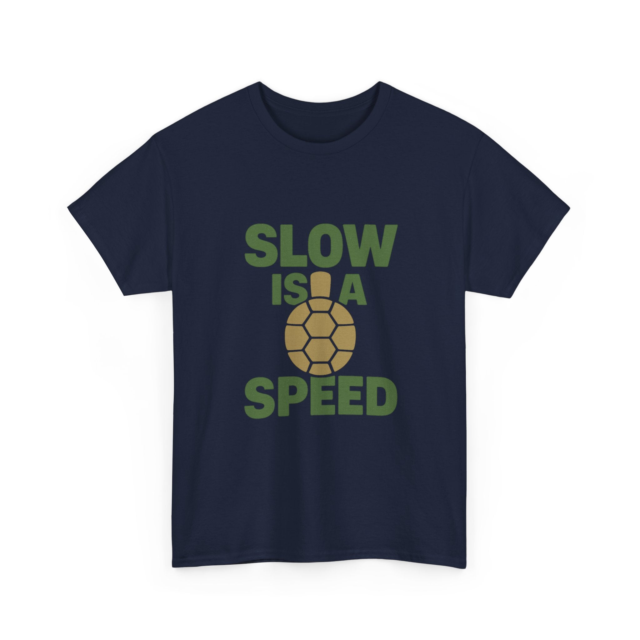Turtle Dad Slow Is A Speed T-Shirt | Gift for Dad | Graphic Tee