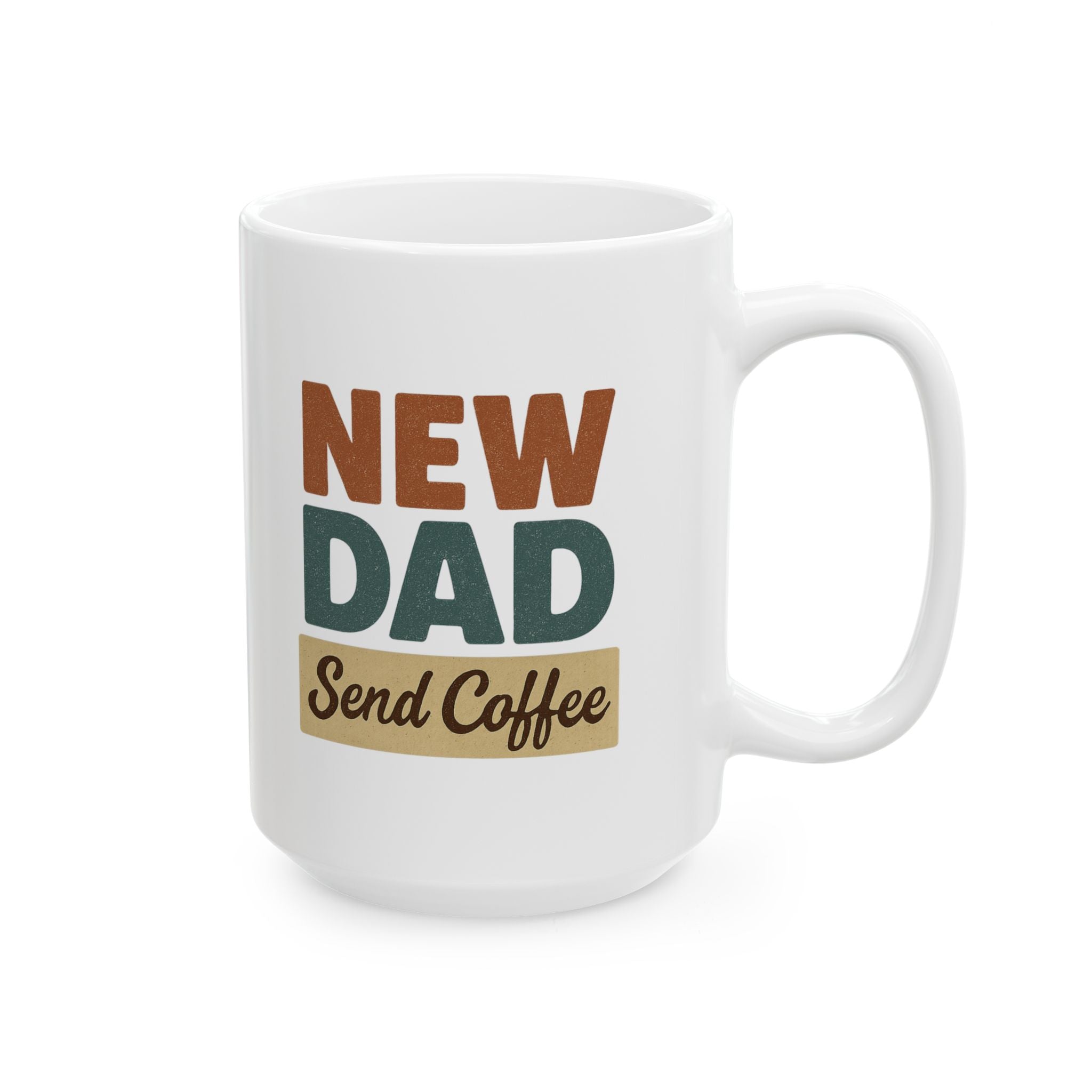 New Dad Who Dis Coffee Mug | New Dad Gift | Ceramic Mug