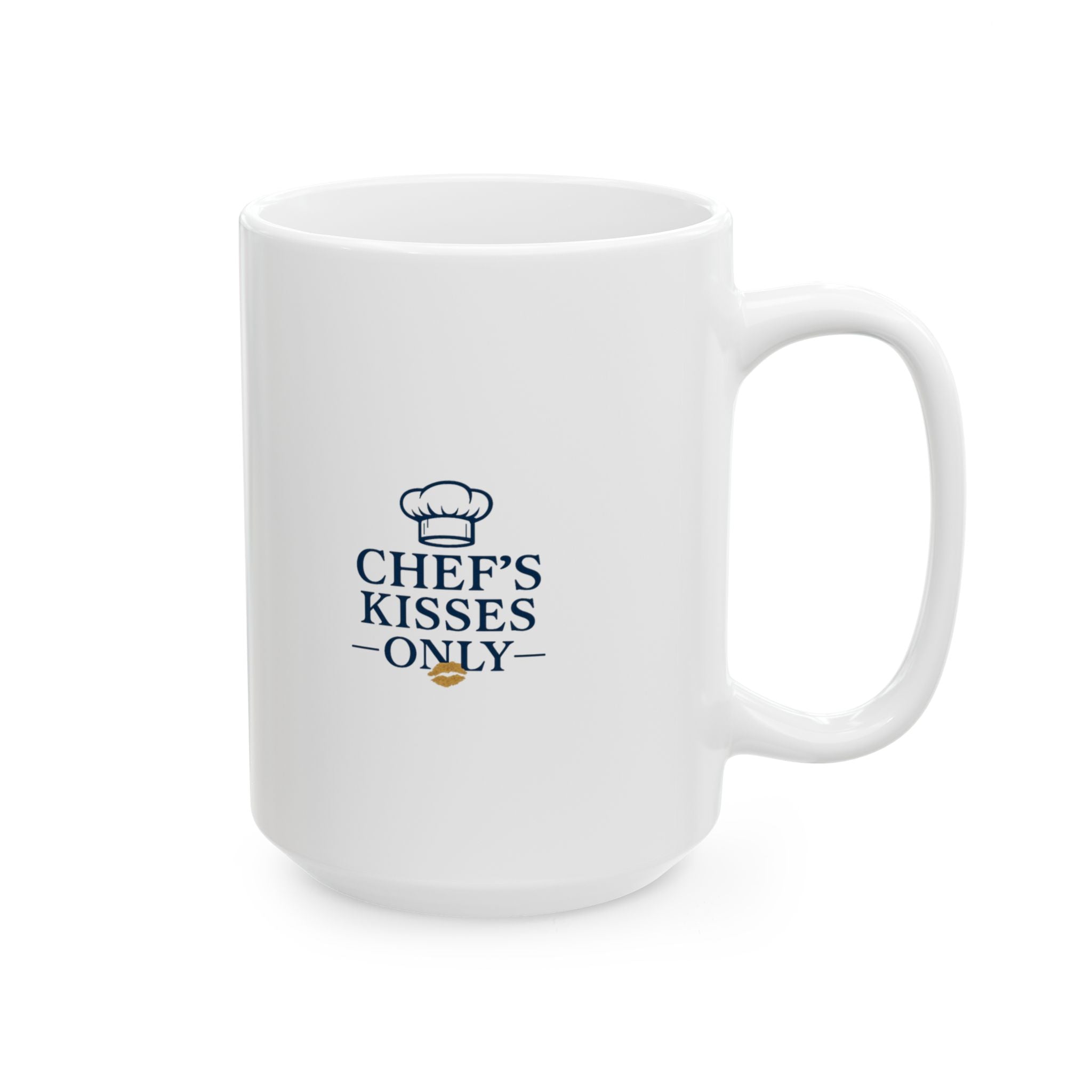 Chef's Kisses Only Coffee Mug | Chef Gift | Ceramic Mug