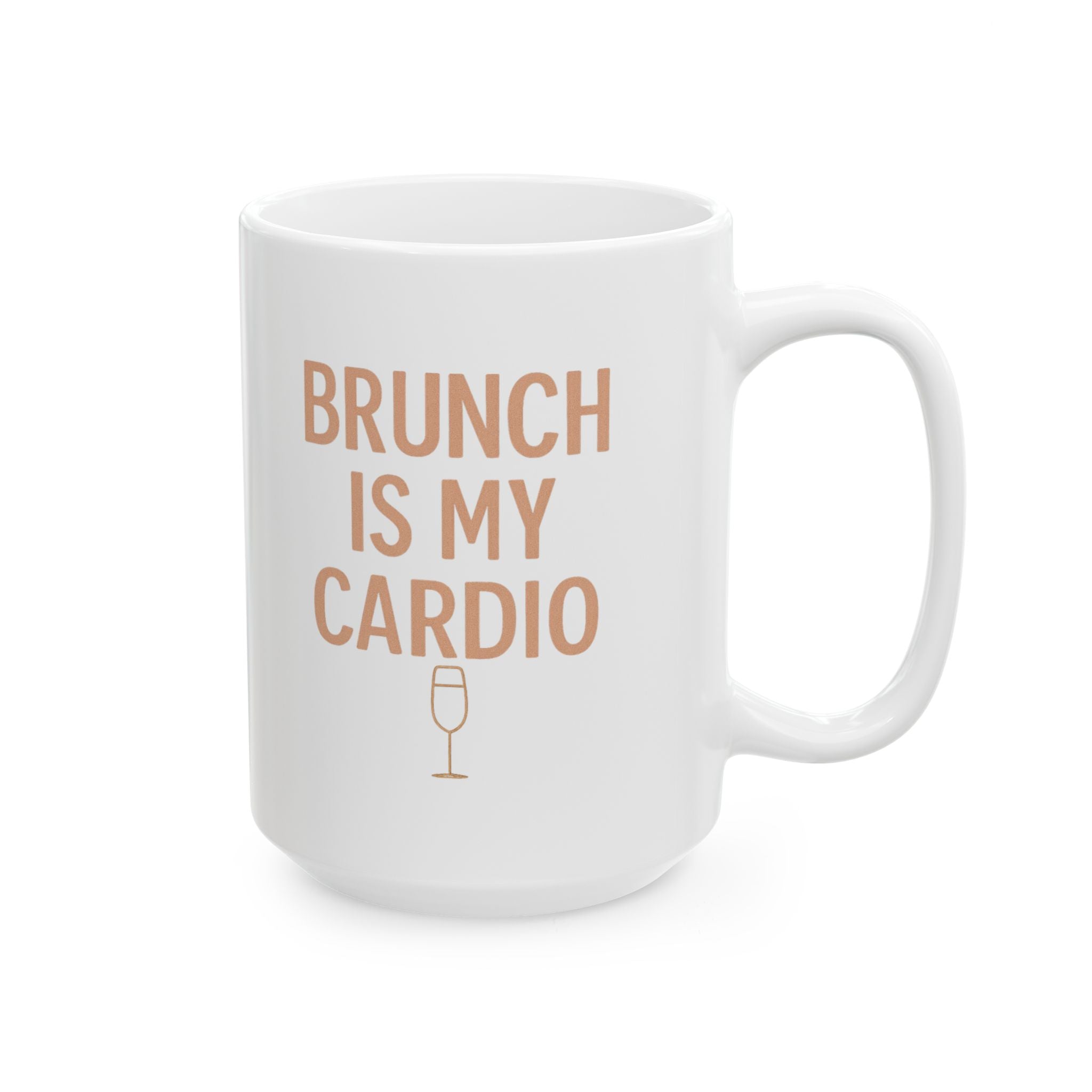 Brunch Is My Cardio Coffee Mug | Unique Gift | Ceramic Mug