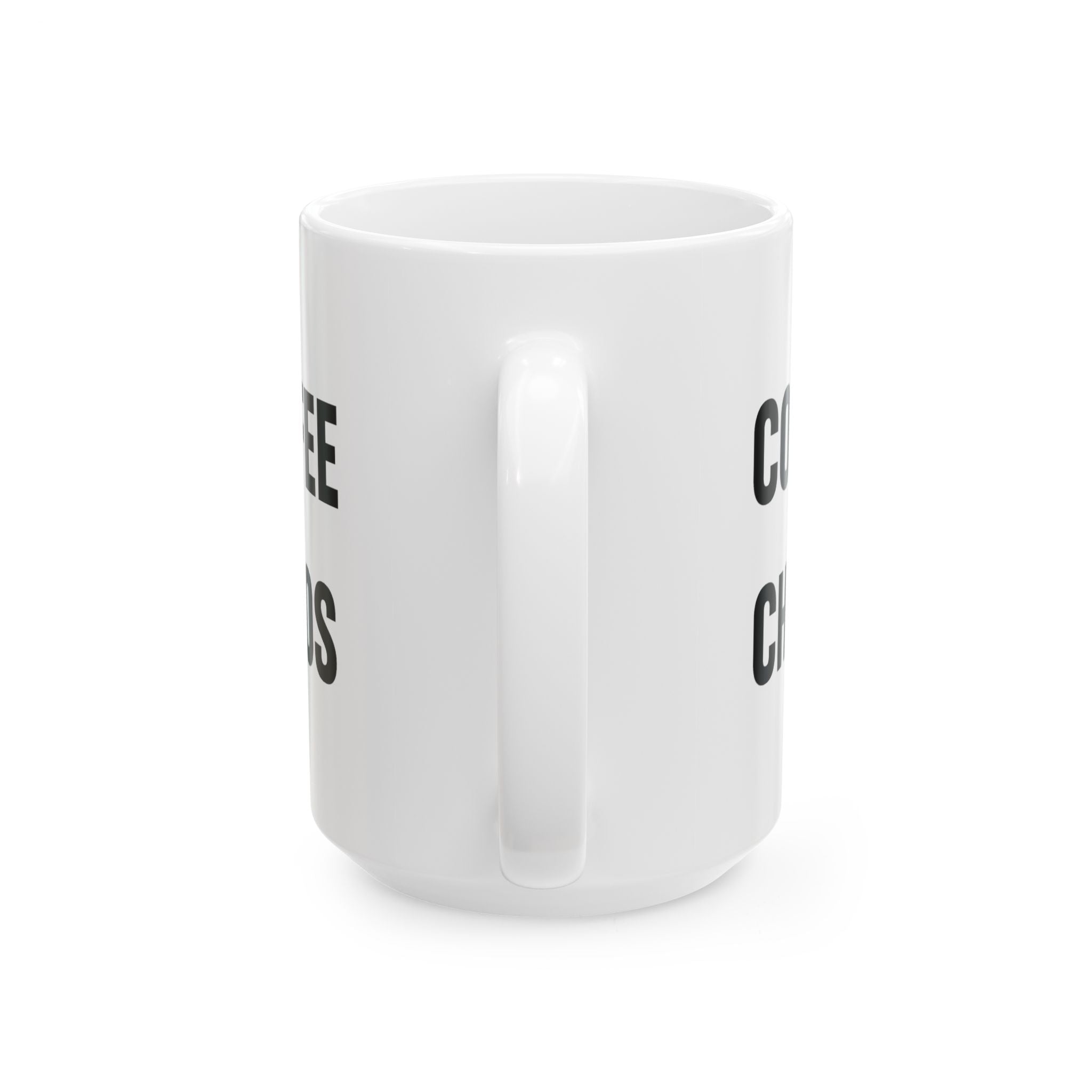 Coffee Chaos And Complete Lack Of Sleep Coffee Mug | Funny Gift | Ceramic Mug