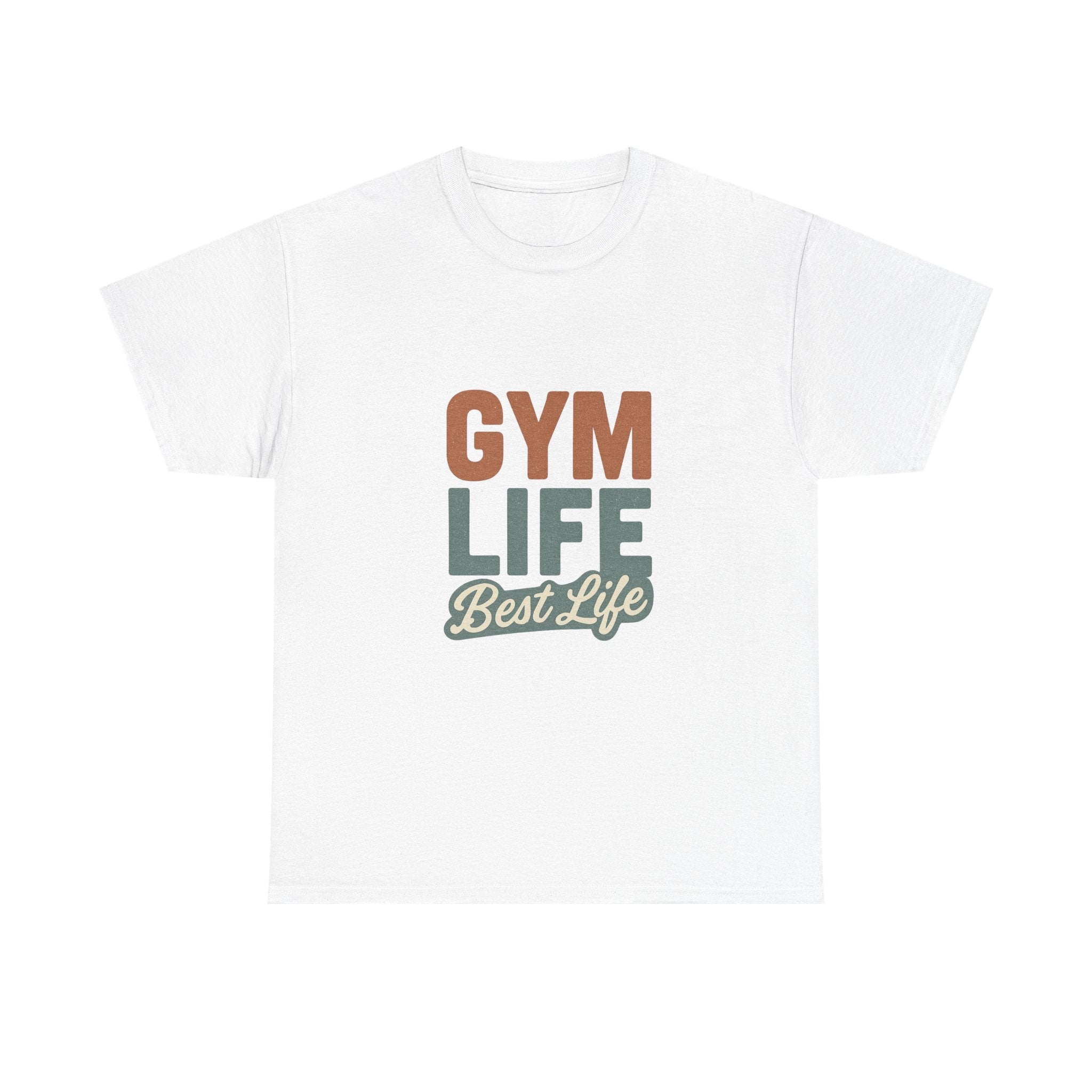 Gym Life Is The Best Life T-Shirt | Fitness Appreciation | Graphic Tee