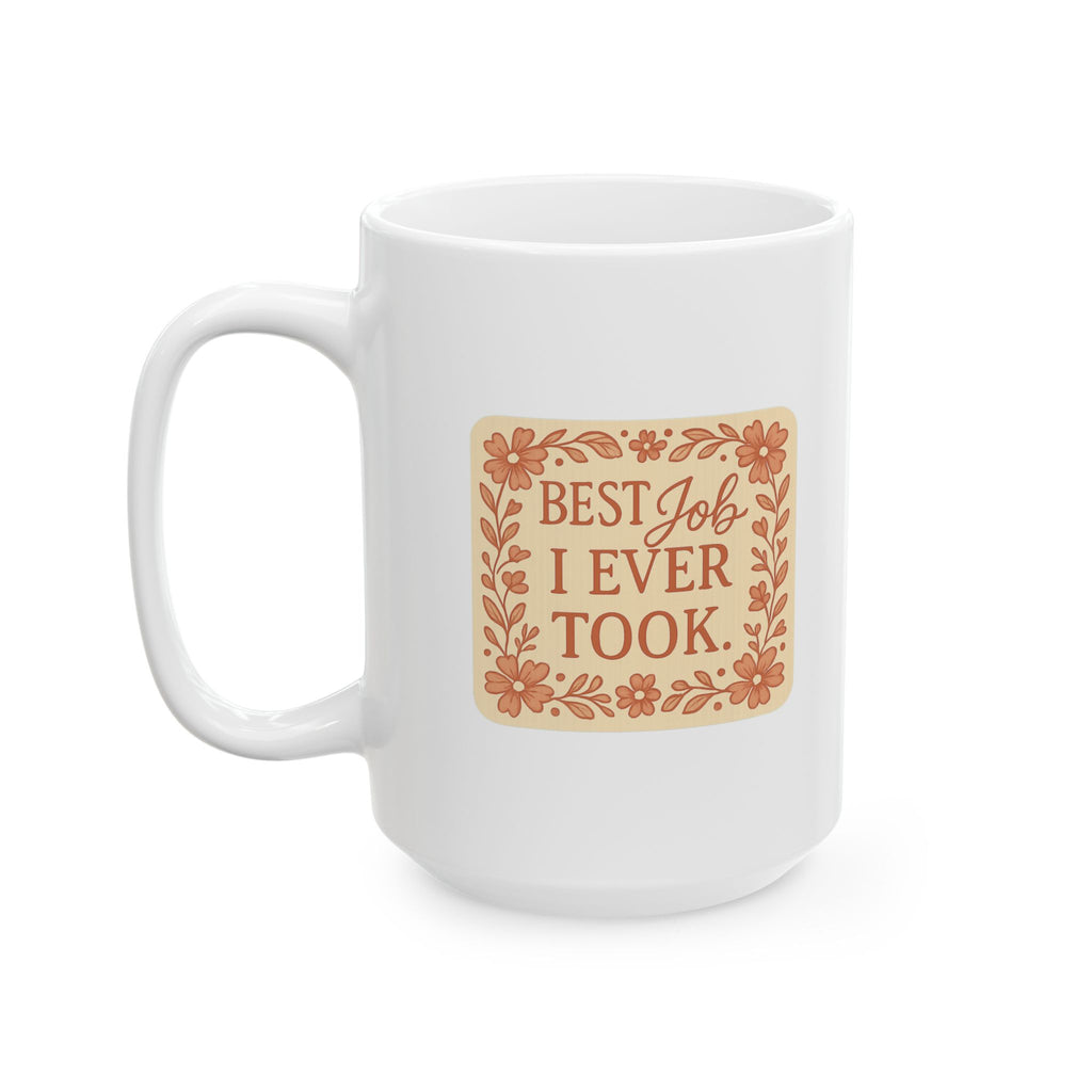 Grandma Of Grands The Best Job I Ever Took Coffee Mug | Gift for Grandma | Ceramic Mug