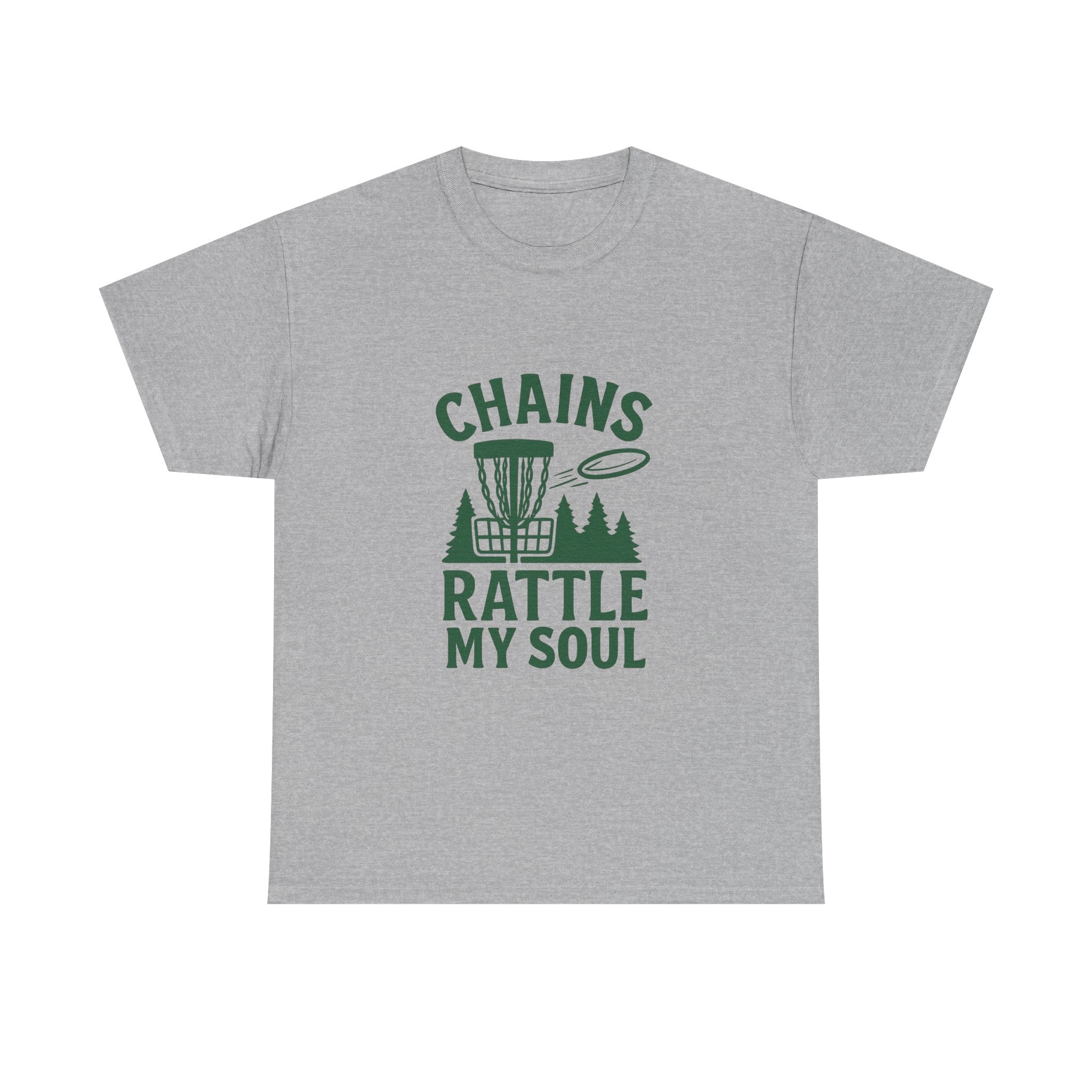 Disc Golfer Chains Rattle My Soul T-Shirt | Unique Gift | Graphic Tee