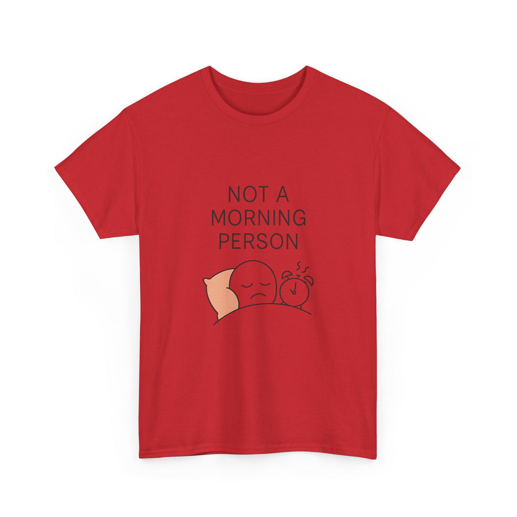 Certified Not A Morning Person T-Shirt | Funny Gift | Graphic Tee