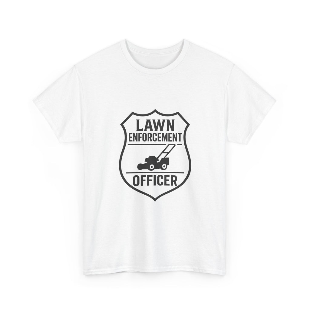 Lawn Enforcement Officer Dad T-Shirt | Gift for Dad | Graphic Tee