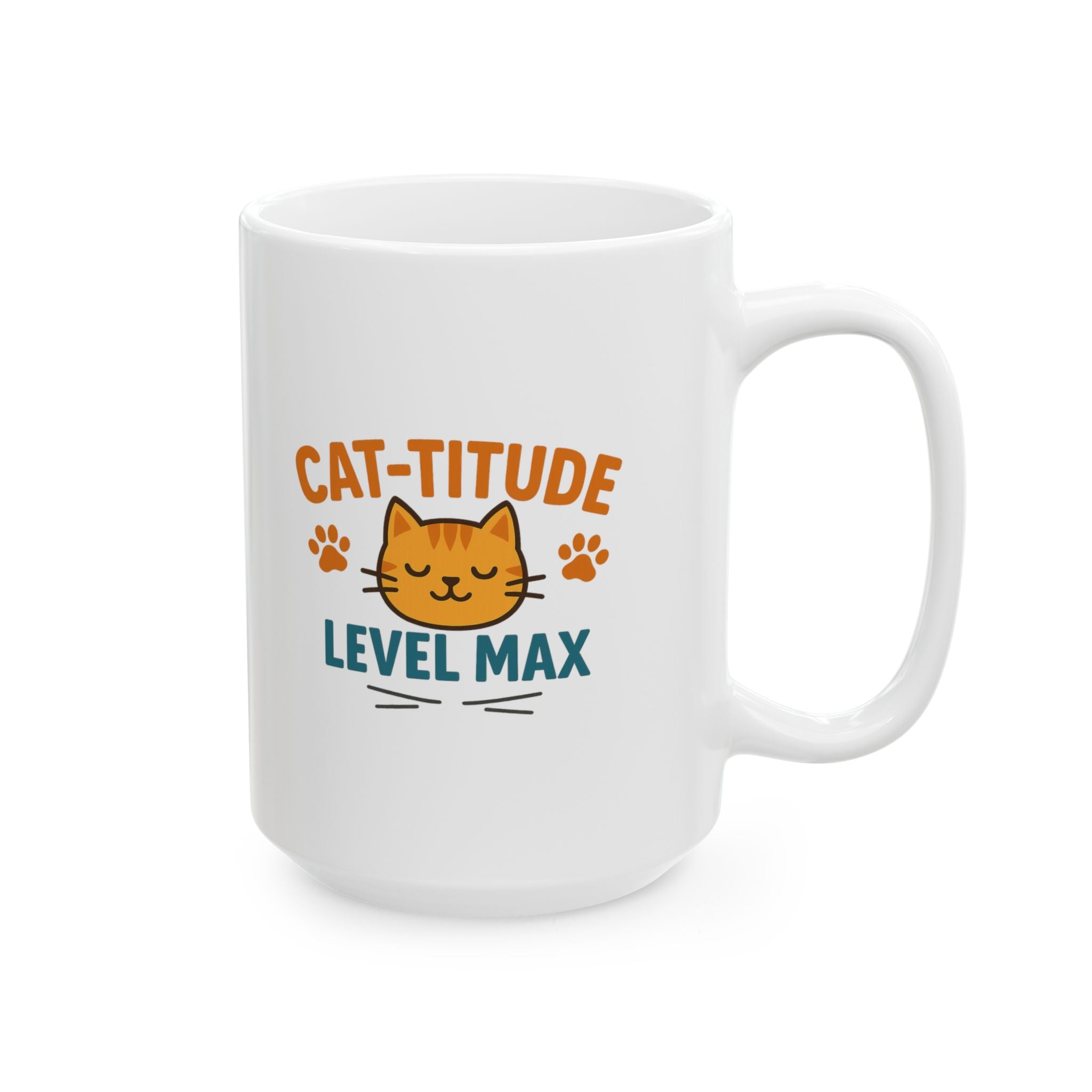 Unapologetically Cat-ty Coffee Mug | Funny Sarcastic Cat Gift | Ceramic Mug