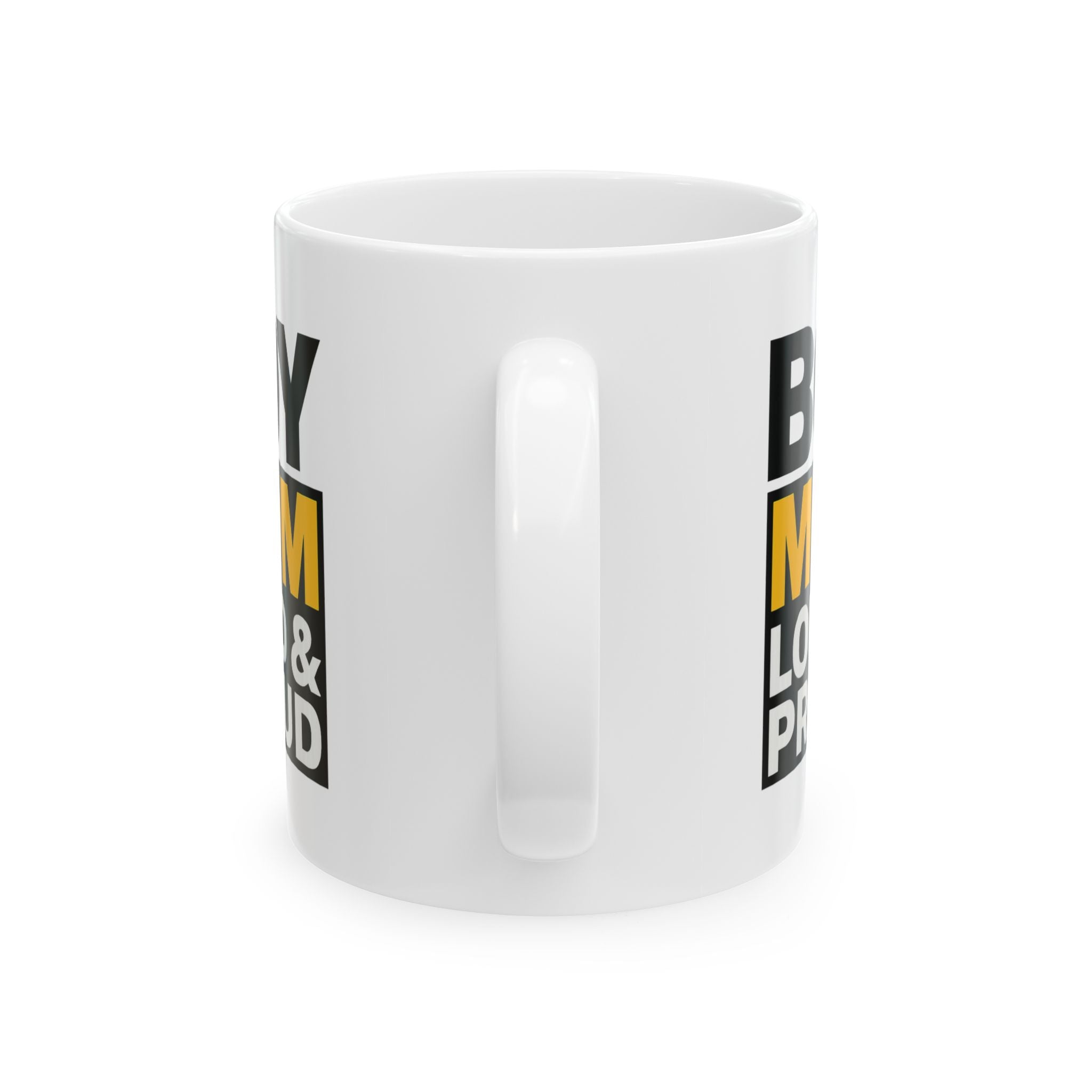 Boy Mom Energy Level Chaos Coffee Mug | Funny Mom Gift | Ceramic Mug