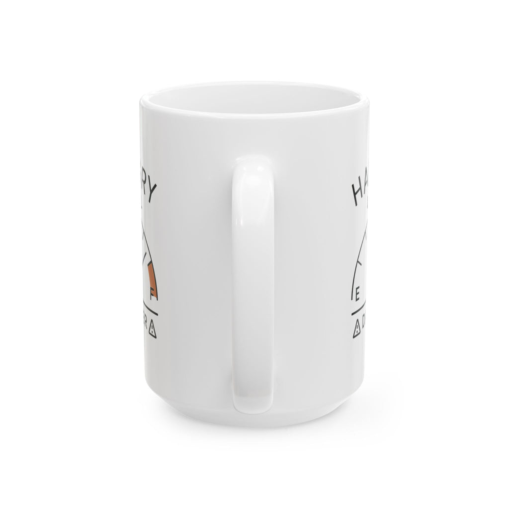 Hangry Threat Level Elevated Coffee Mug | Funny Hangry Gift | Ceramic Mug