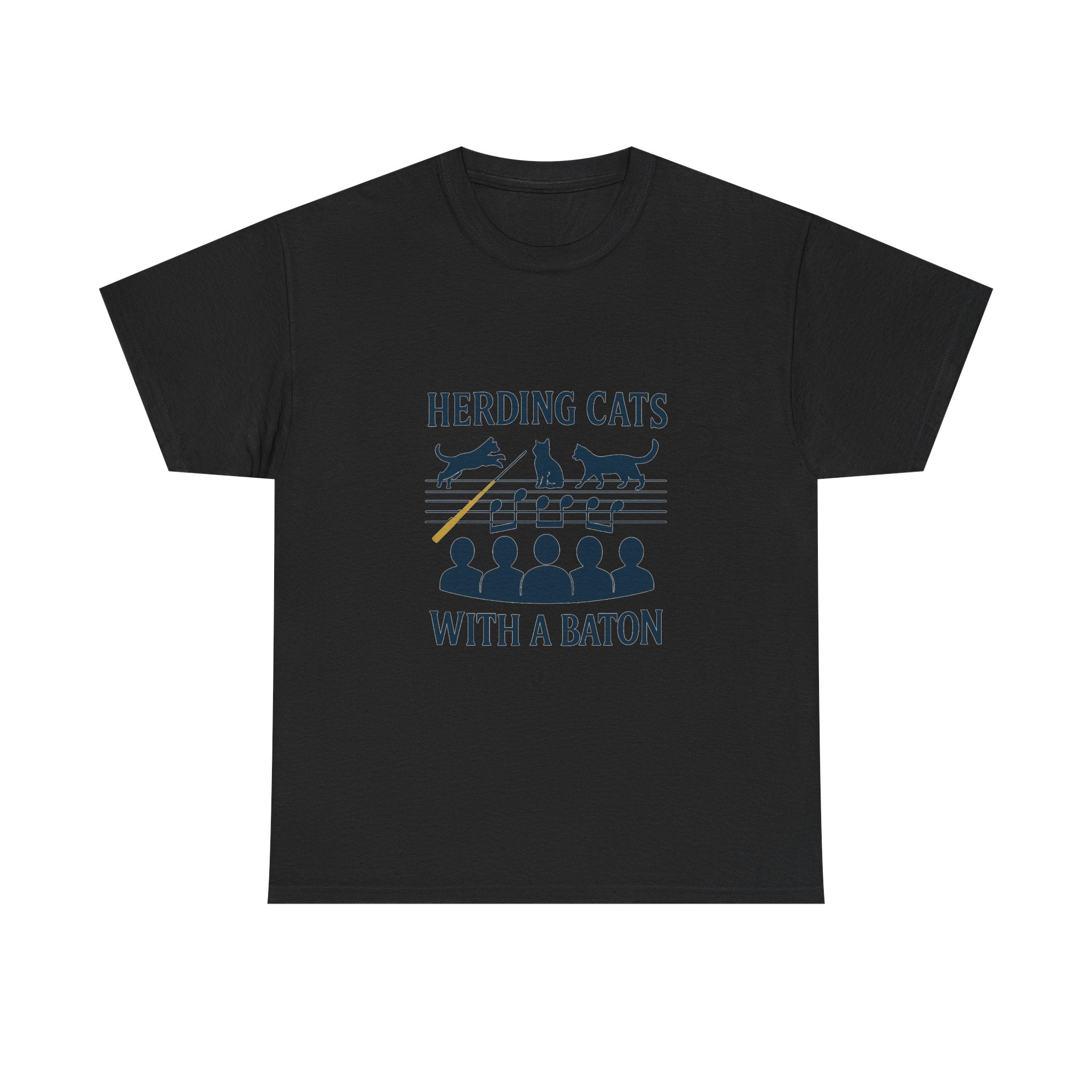 Choir Director Herding Cats With A Baton T-Shirt
