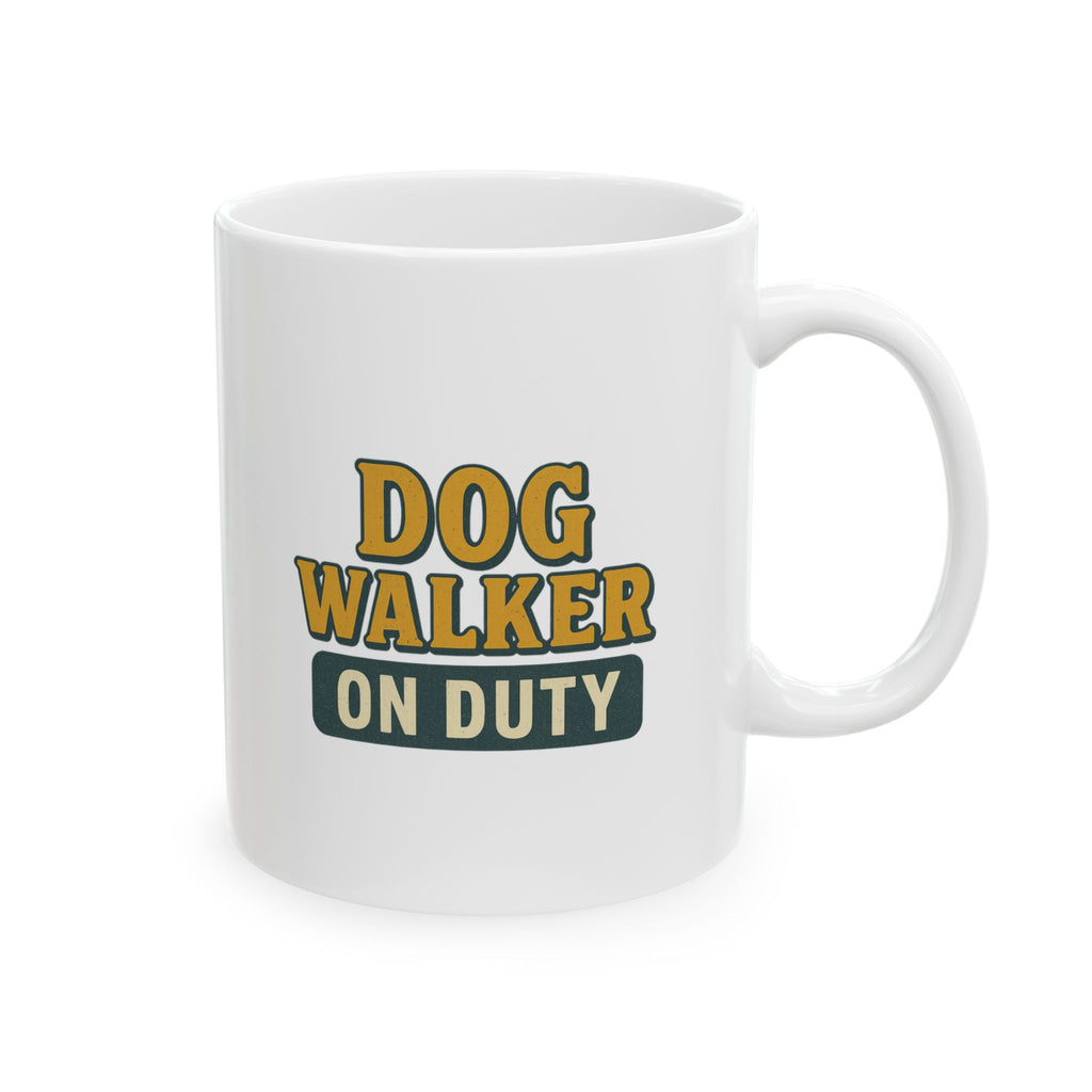 Dog Walking Champion No Days Off Coffee Mug | Dog Lover Gift | Ceramic Mug