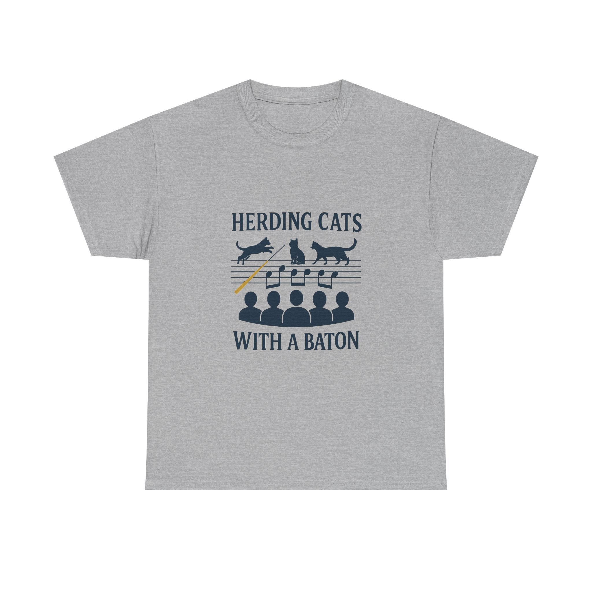 Choir Director Herding Cats With A Baton T-Shirt