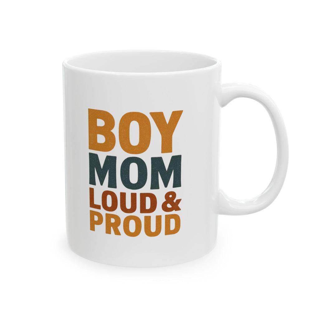 Blessed Boy Mom Needs Coffee Coffee Mug | Boy Mom Humor | Ceramic Mug