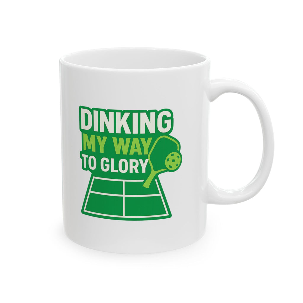Pickleball Grandma Dinking My Way To Glory Coffee Mug | Gift for Grandma | Ceramic Mug
