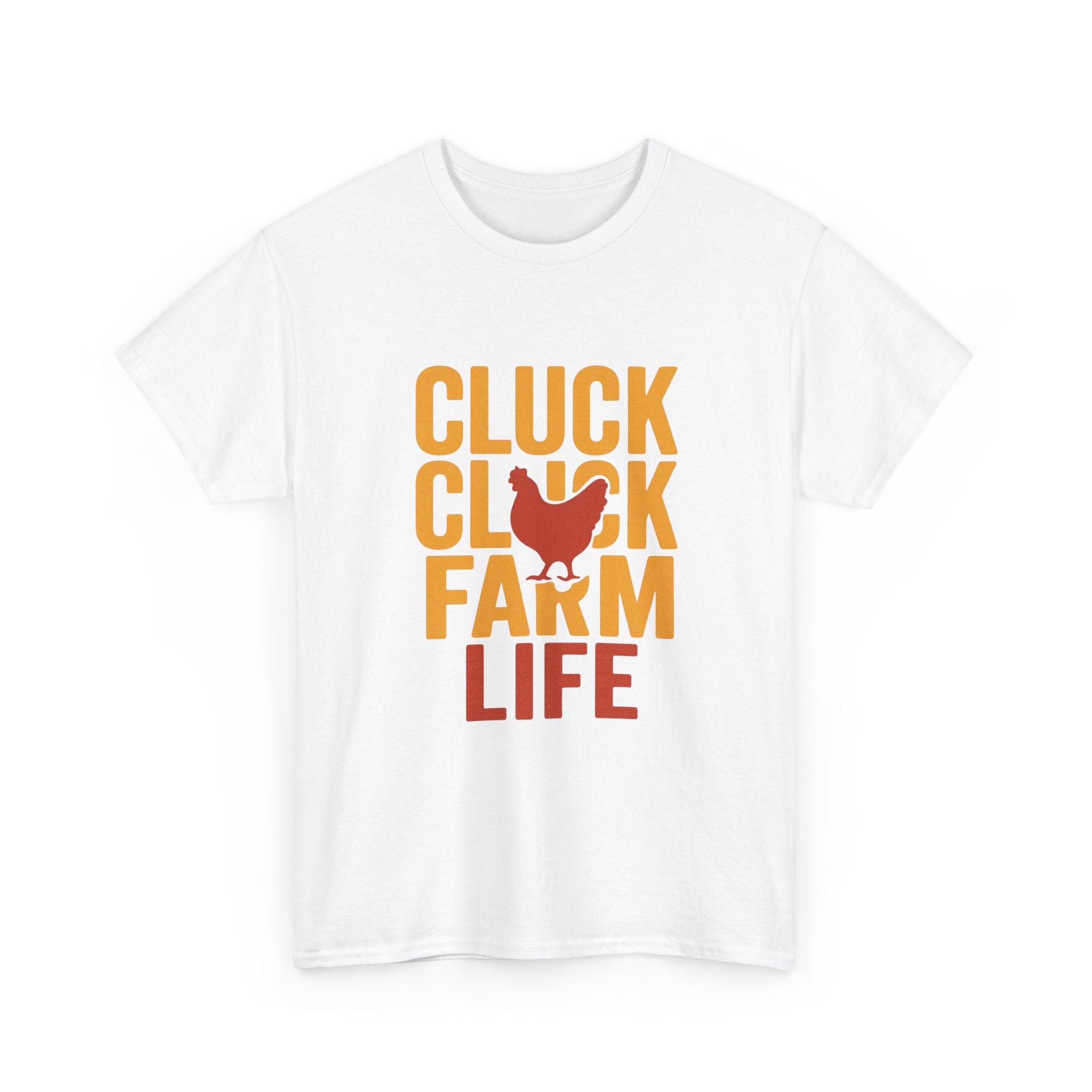 Chicken Lady Cluck Cluck Farm Life T-Shirt | Unique Gift | Graphic Tee