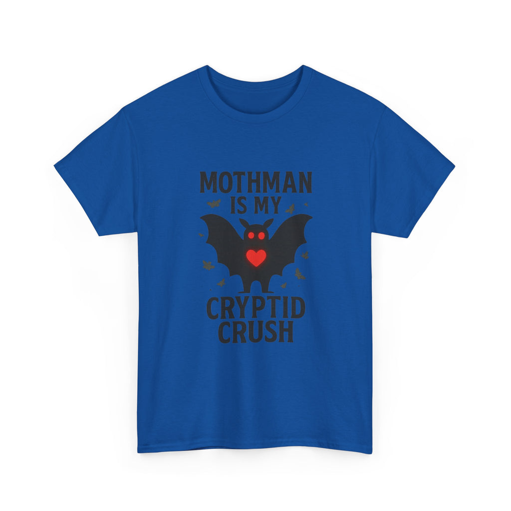 Mothman Is My Cryptid Crush T-Shirt | Unique Gift | Graphic Tee