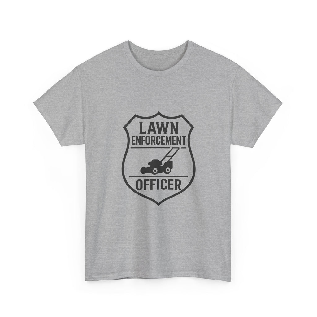 Lawn Enforcement Officer Dad T-Shirt | Gift for Dad | Graphic Tee