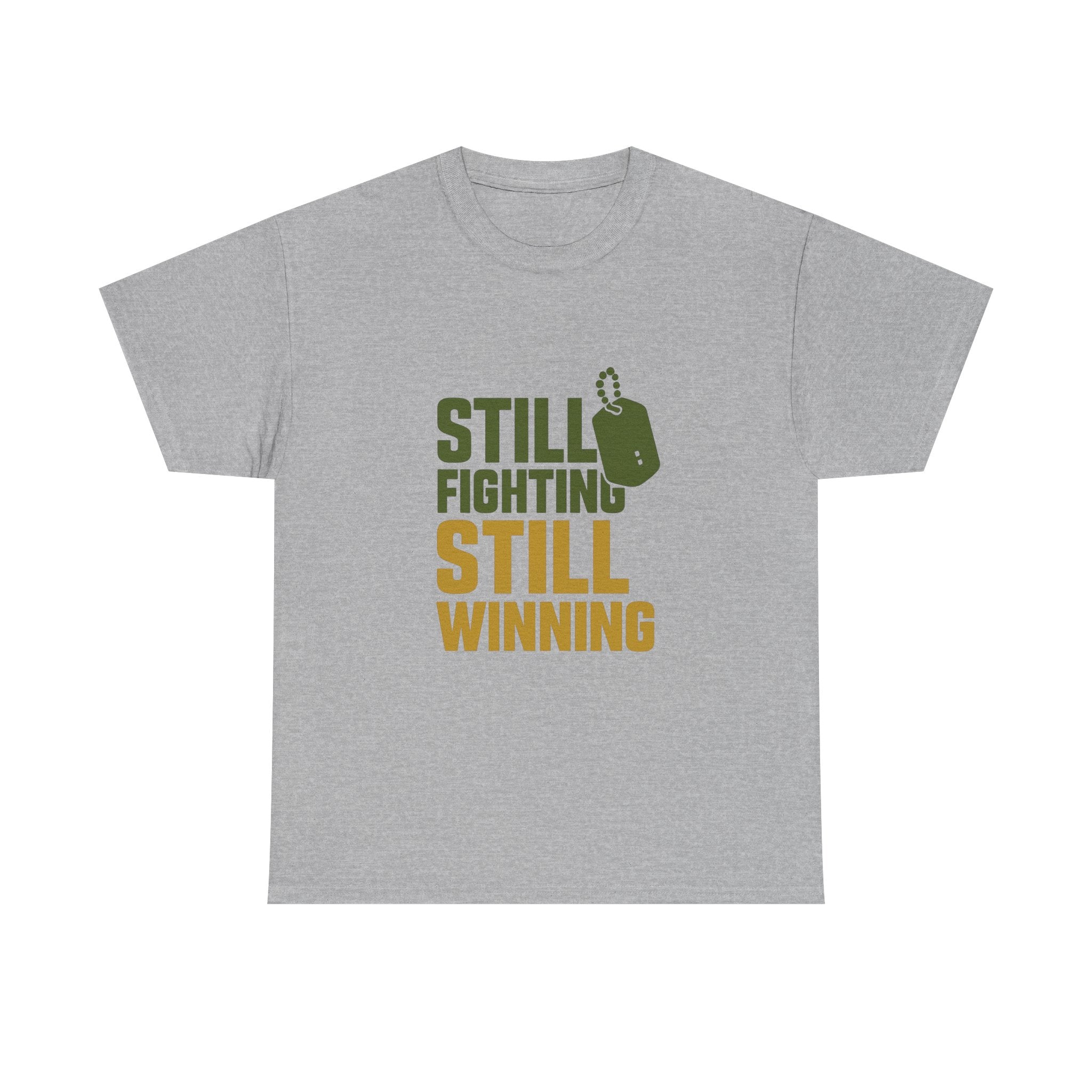 Combat Veteran Still Fighting Still Winning T-Shirt | Veteran Gift | Graphic Tee