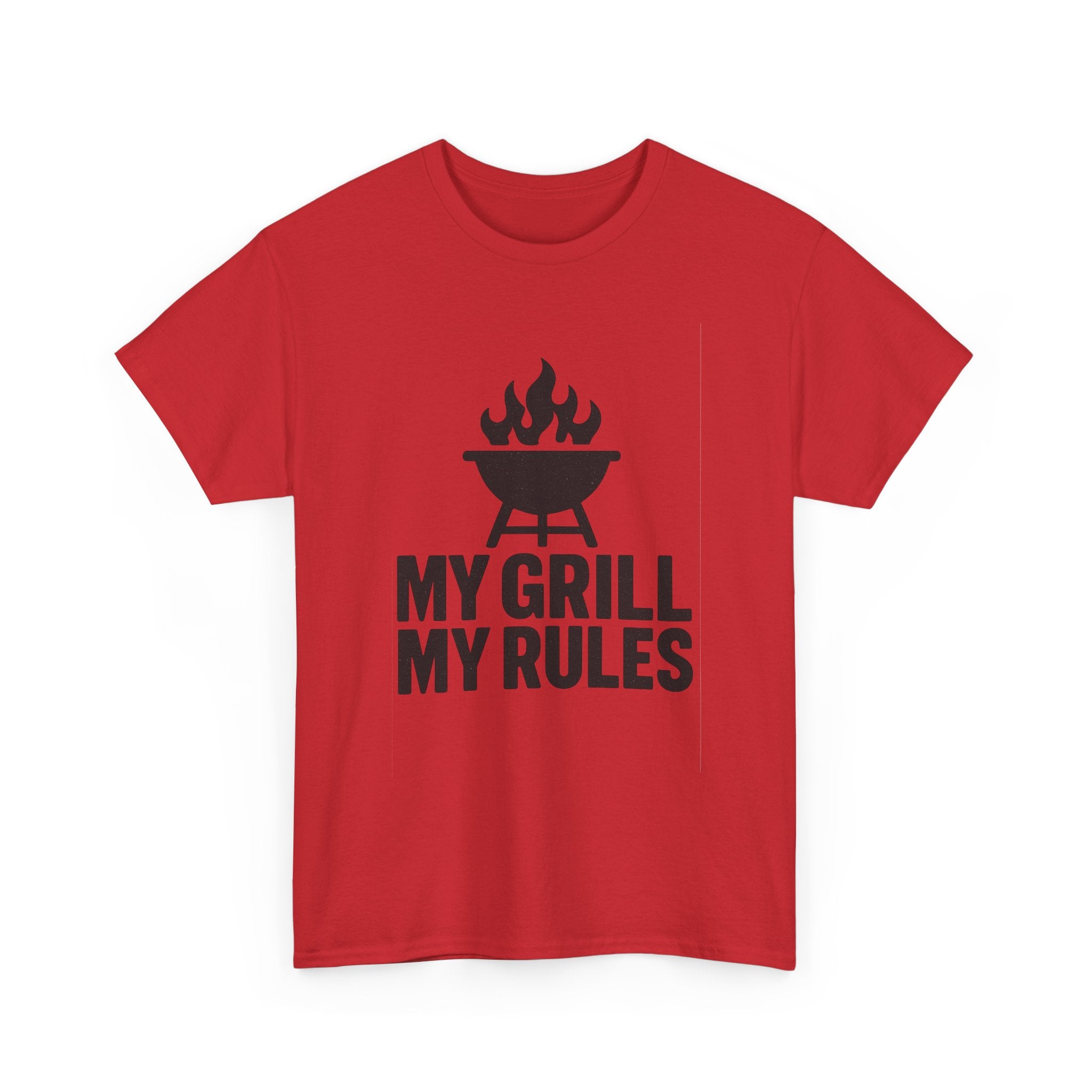 BBQ Rules My Grill My Rules Dad T-Shirt | Gift for Dad | Graphic Tee