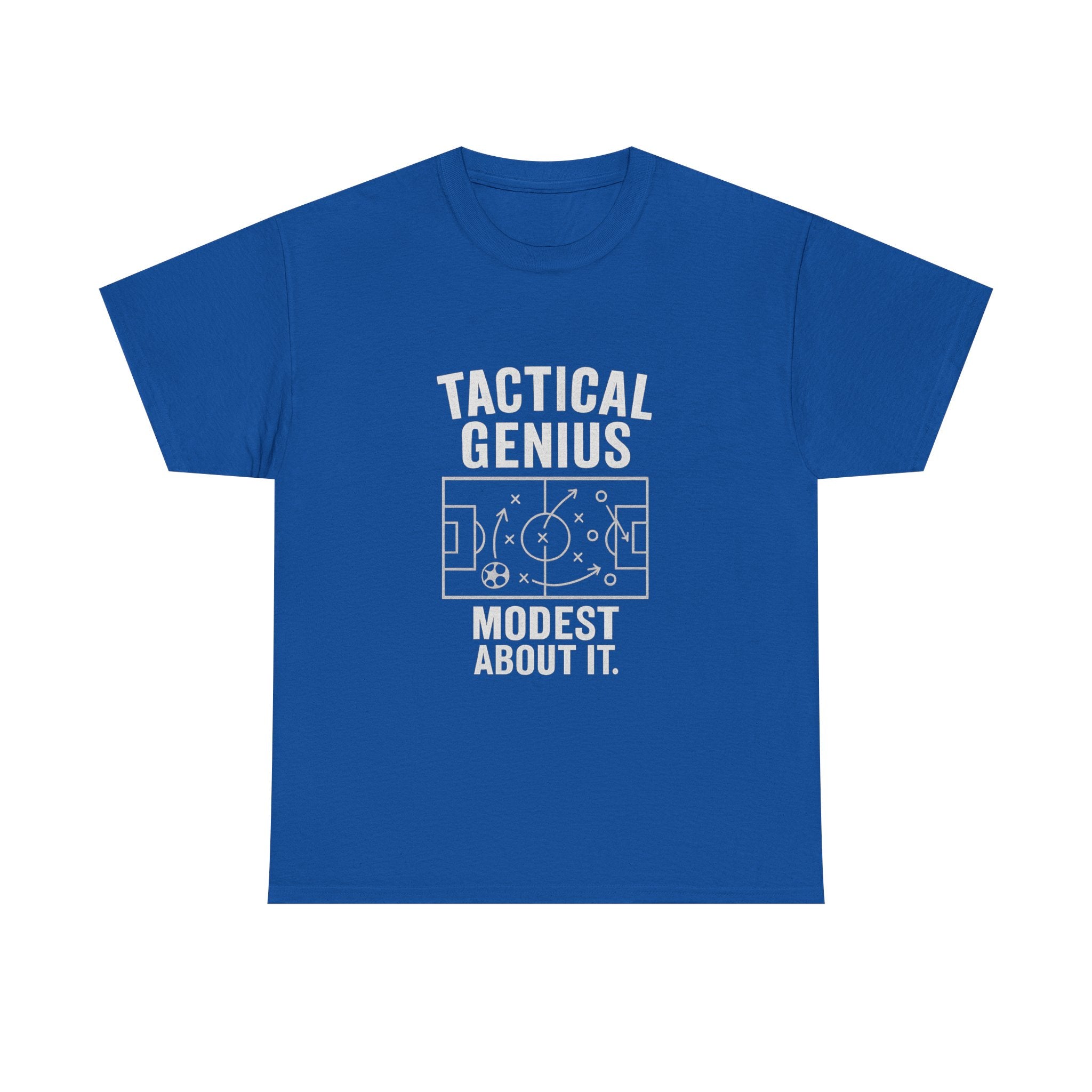 Soccer Coach Tactical Genius Modest About It T-Shirt | Unique Gift | Graphic Tee