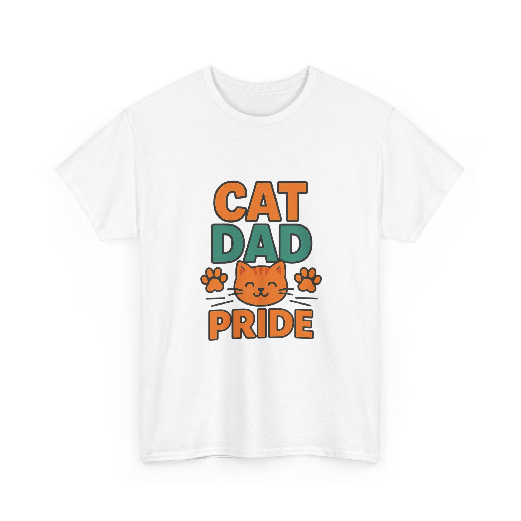 Real Men Love Cats T-Shirt | Cat Dad Gift | Graphic Tee