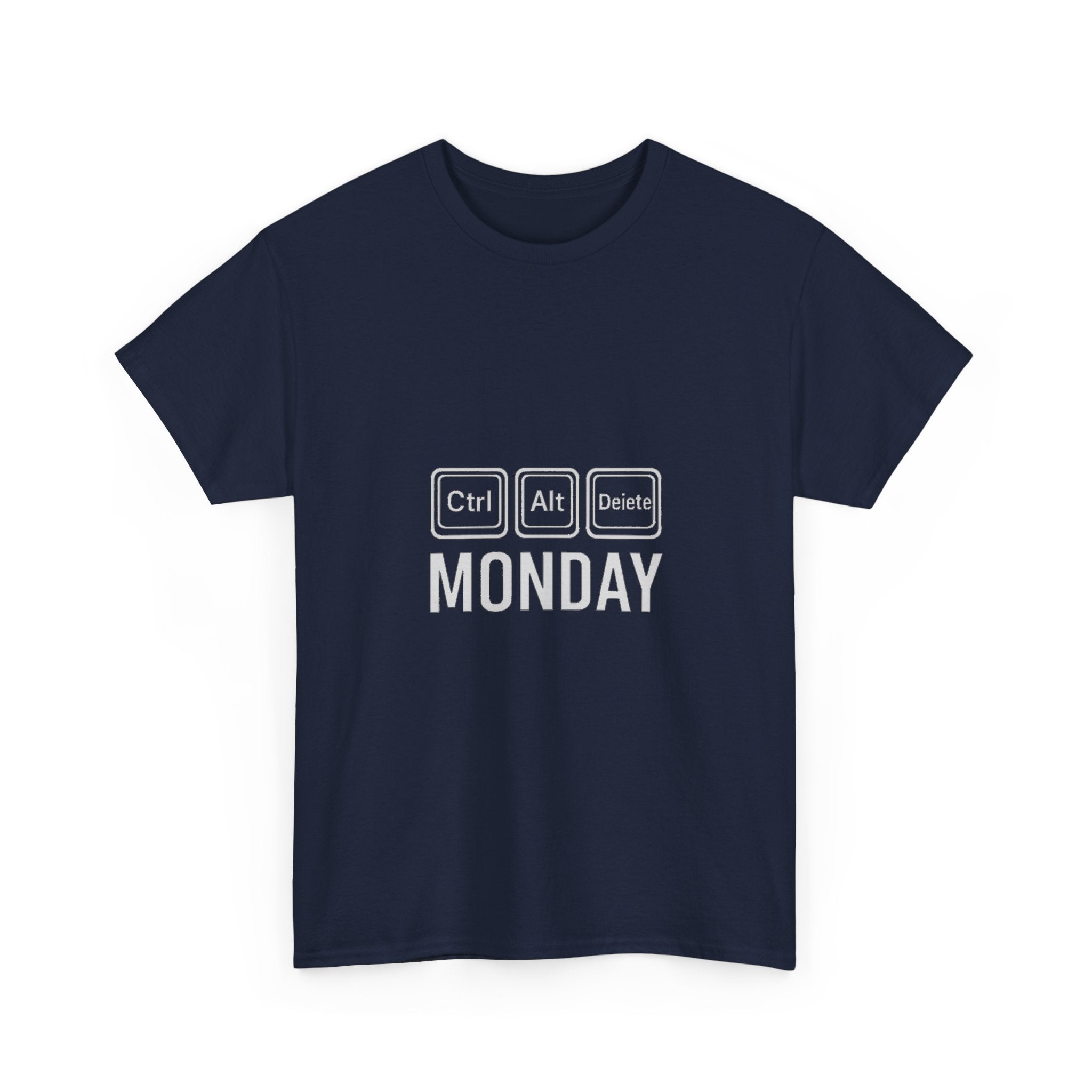 Ctrl Alt Delete Monday Programmer T-Shirt | Programmer Gift | Graphic Tee