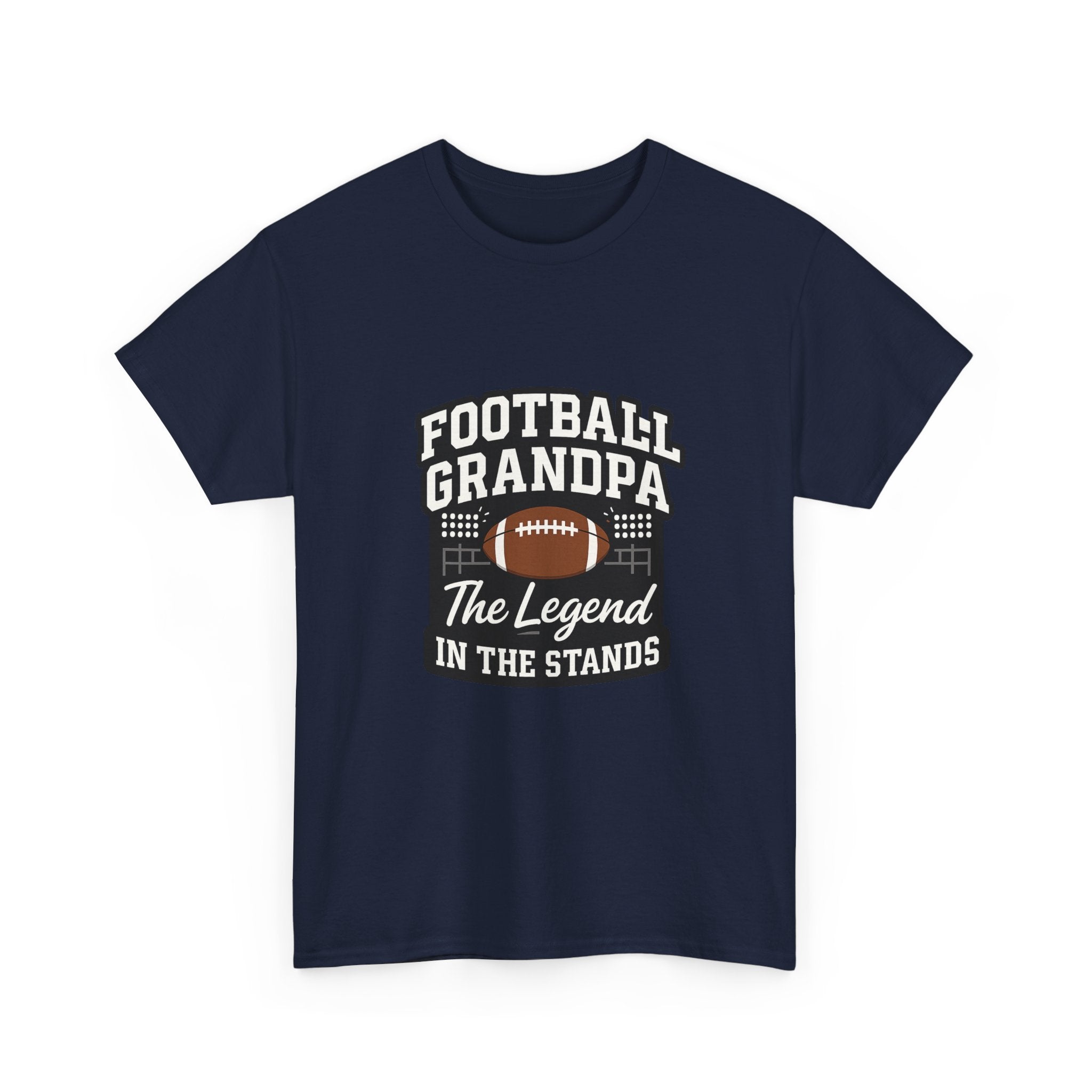 Football Grandpa The Legend In The Stands T-Shirt | Gift for Grandpa | Graphic Tee