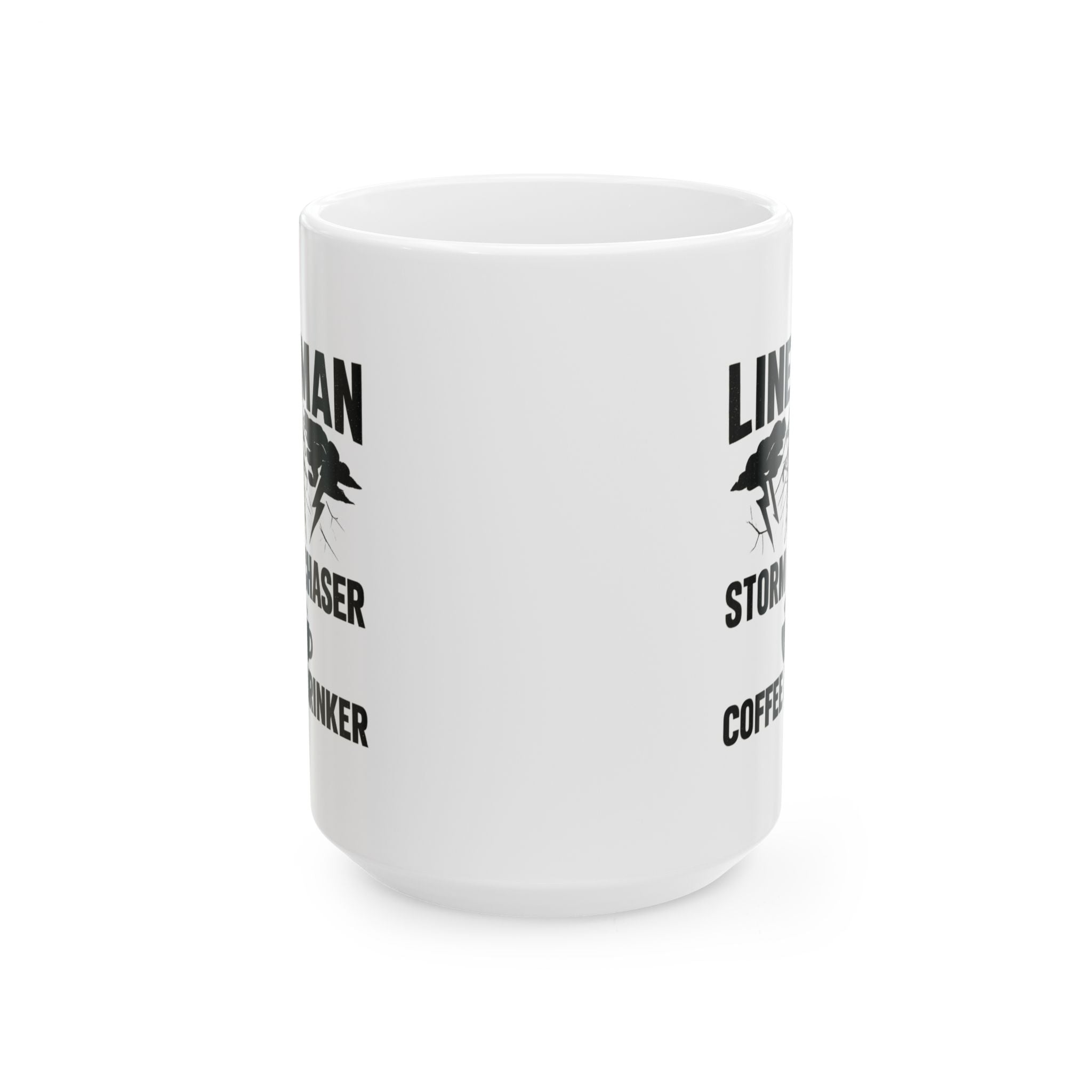 Lineman Storm Chaser Coffee Coffee Mug | Coffee Lover Gift | Ceramic Mug