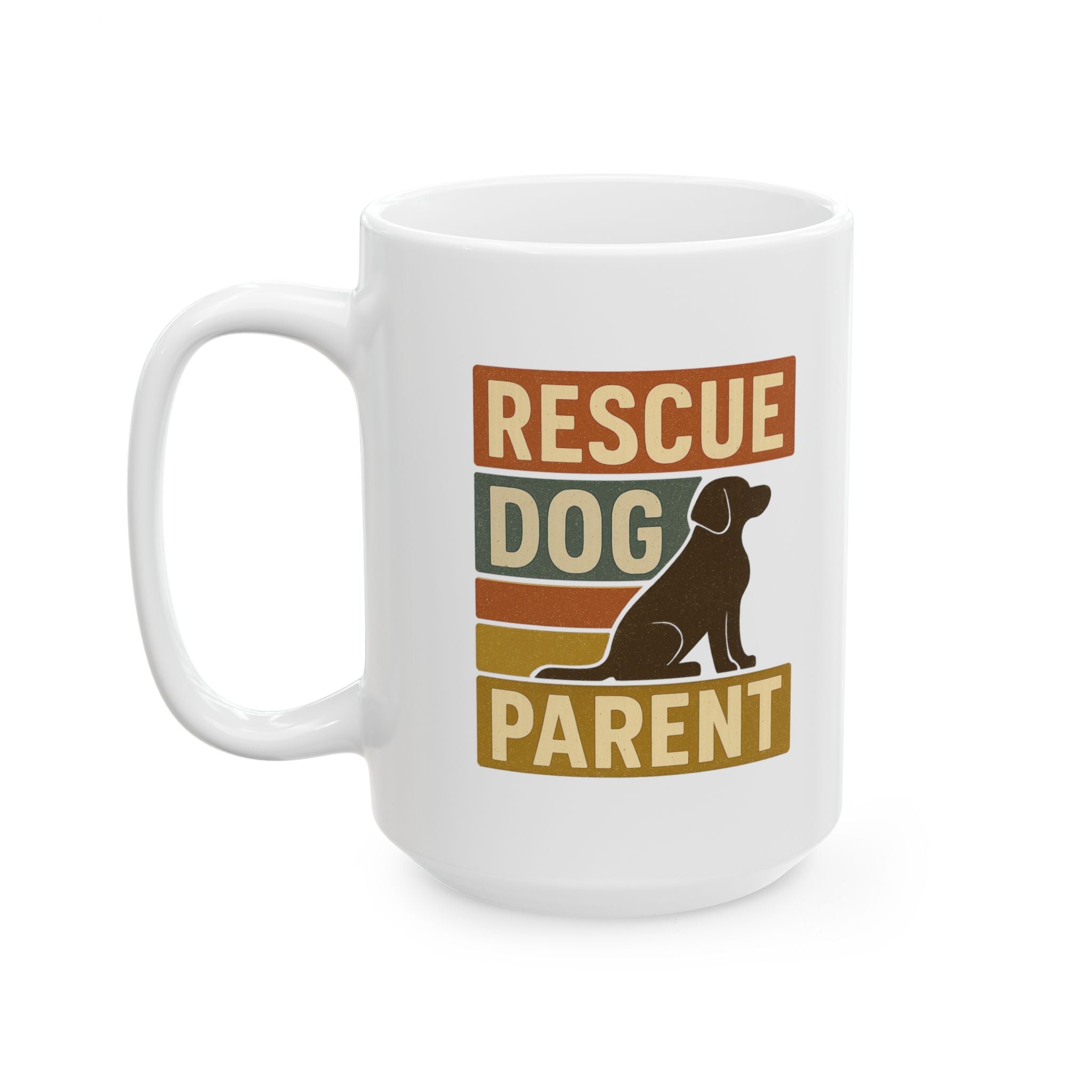 Rescue Dogs Have The Best Personalities Coffee Mug | Adoption Gift | Ceramic Mug