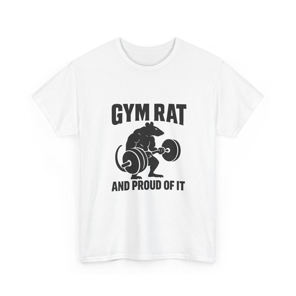 Gym Rat And Proud Of It Fitness T-Shirt | Unique Gift | Graphic Tee