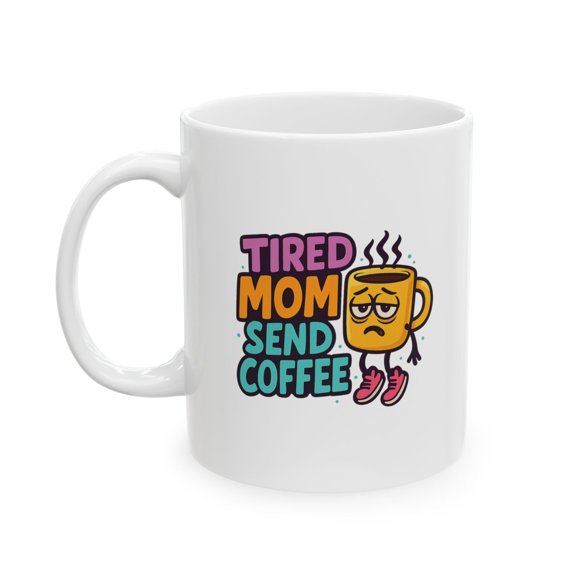 Tiredness Level Expert Mom Coffee Mug | Funny Mom Humor | Ceramic Mug