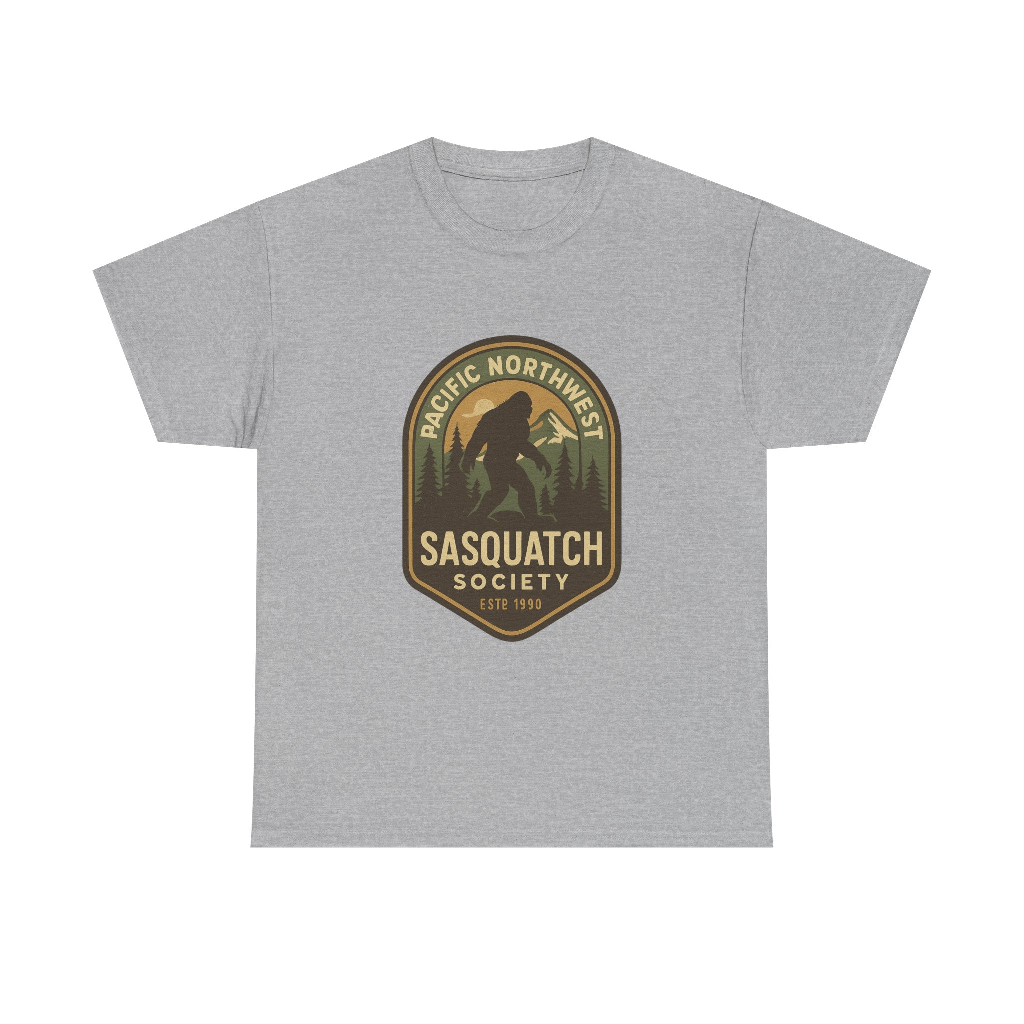 Pacific Northwest Sasquatch Society T-Shirt | Unique Gift | Graphic Tee