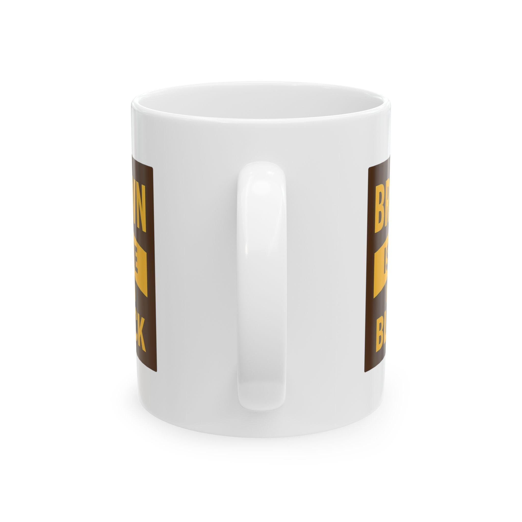 UPS Driver Brown Is The New Black Coffee Mug | Unique Gift | Ceramic Mug