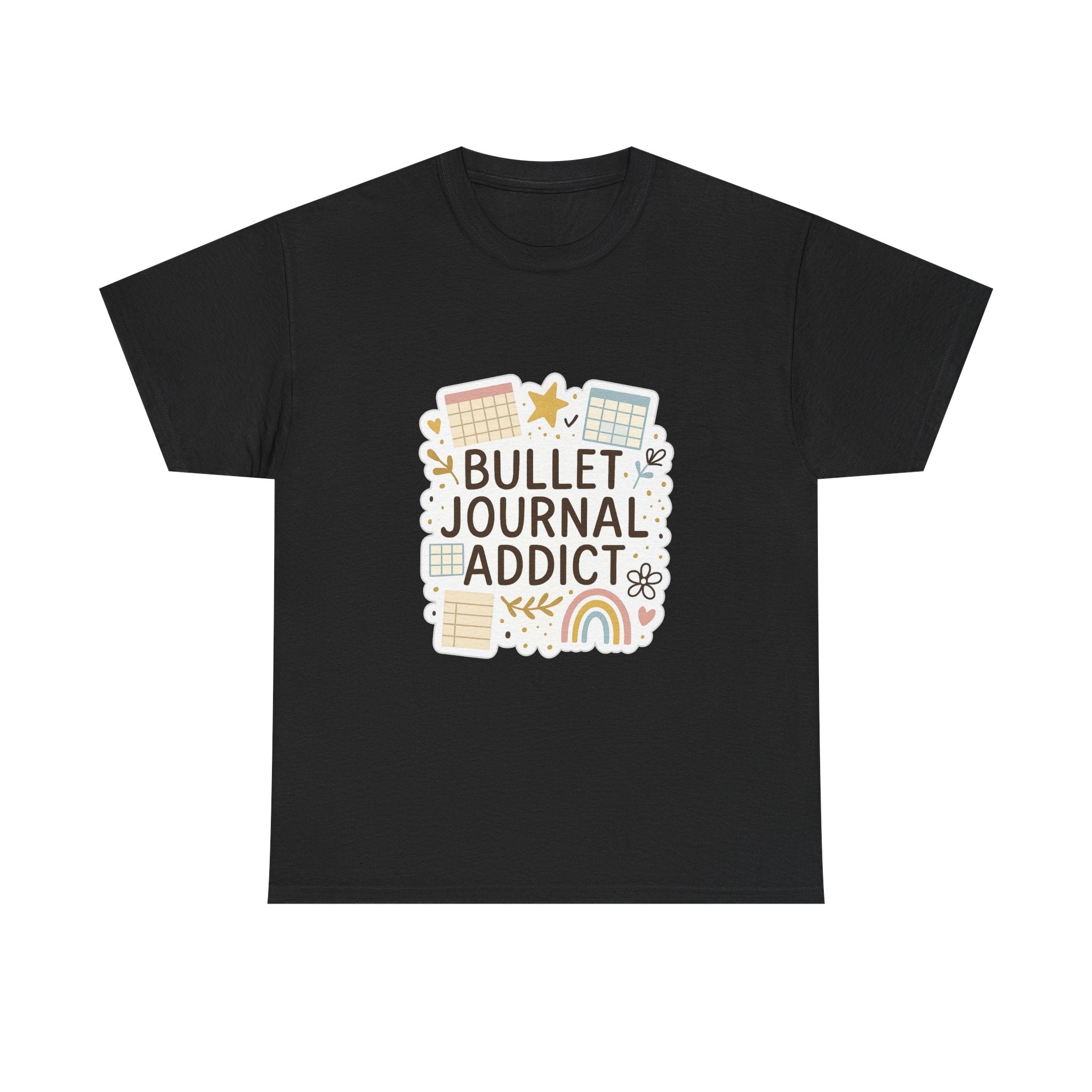 Bullet Journal Addict Sticker Budget Nonexistent T-Shirt