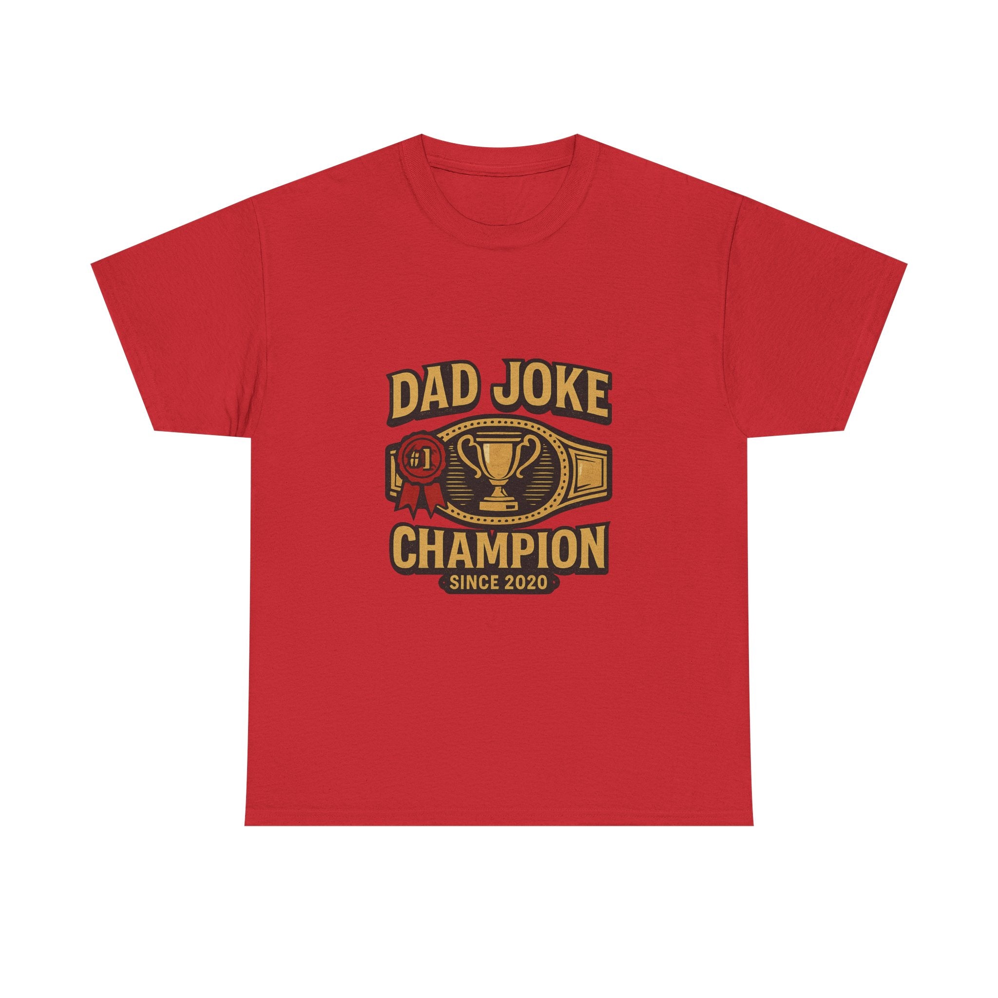 Dad Joke Champion Since 2020 T-Shirt | Gift for Dad | Graphic Tee