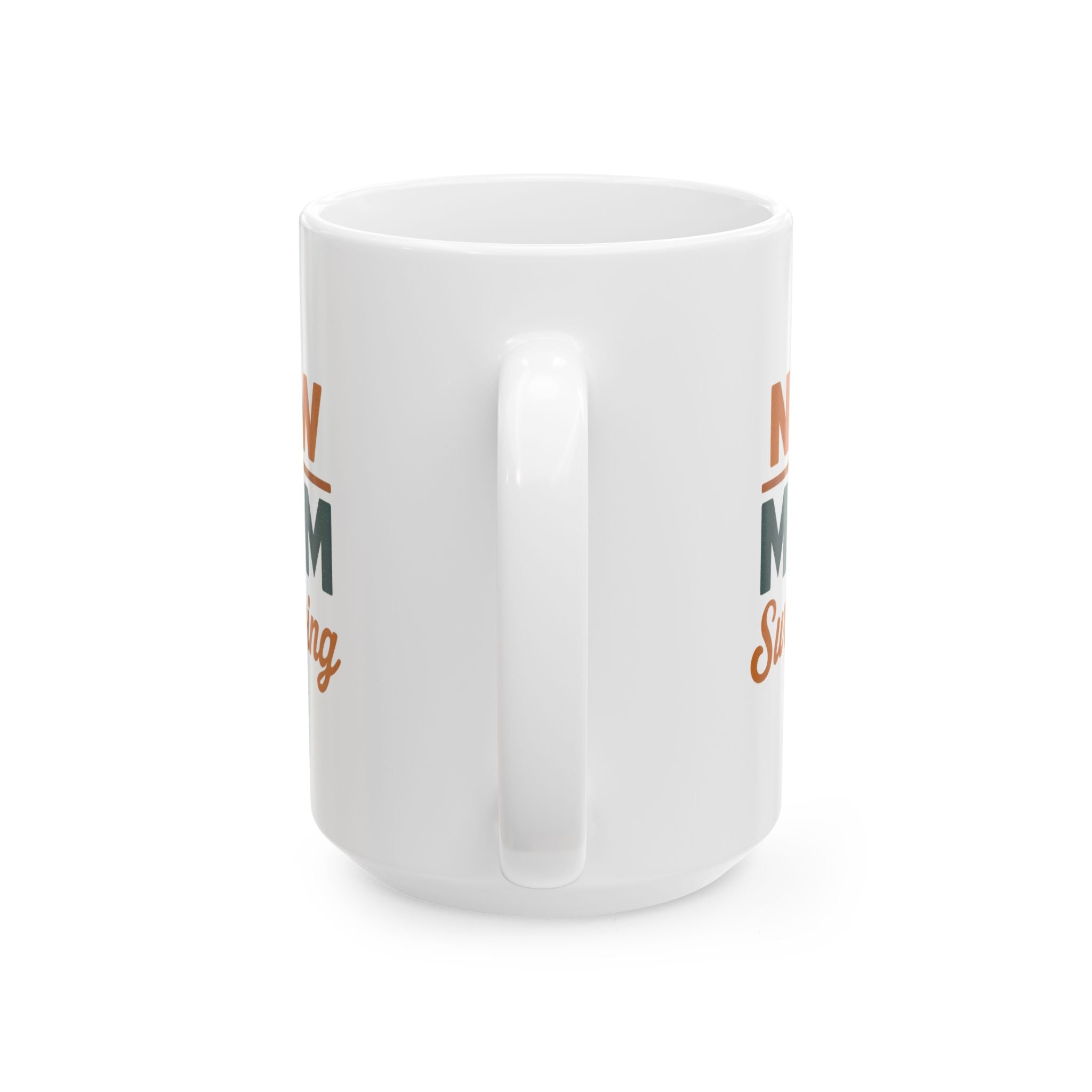 Newborn Mom Boss Level Unlocked Coffee Mug | Funny New Mom Gift | Ceramic Mug